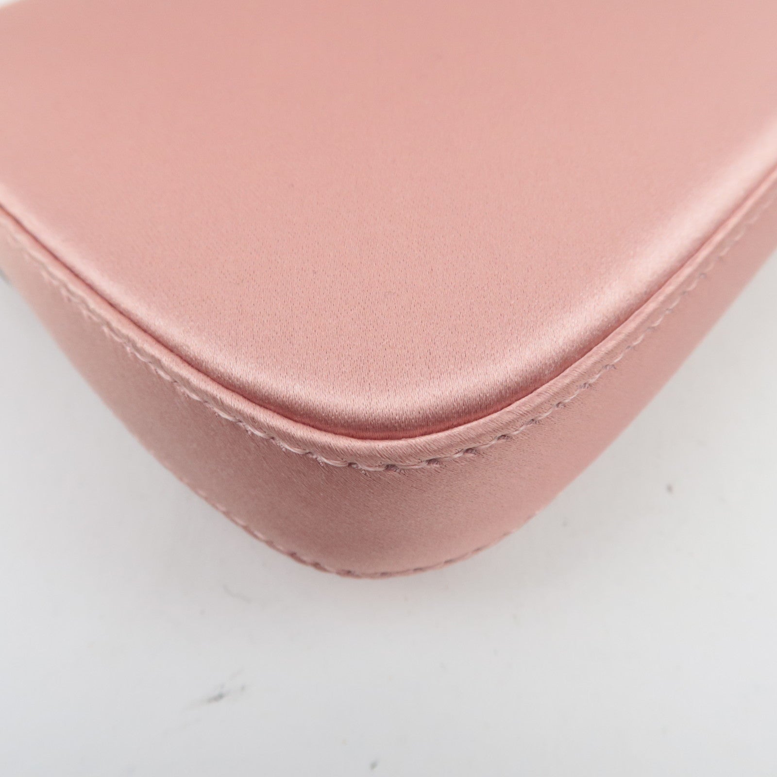FENDI Silk Baguette Telefoonhoesje Schoudertas Roze 7AS142 *Doos, Stofzak 