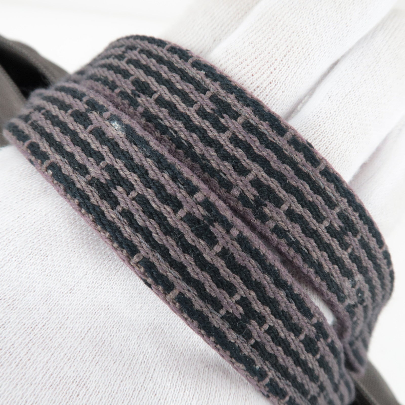 Hermes Her Line MM Tote Bag Gray *Lock, Keys are missing