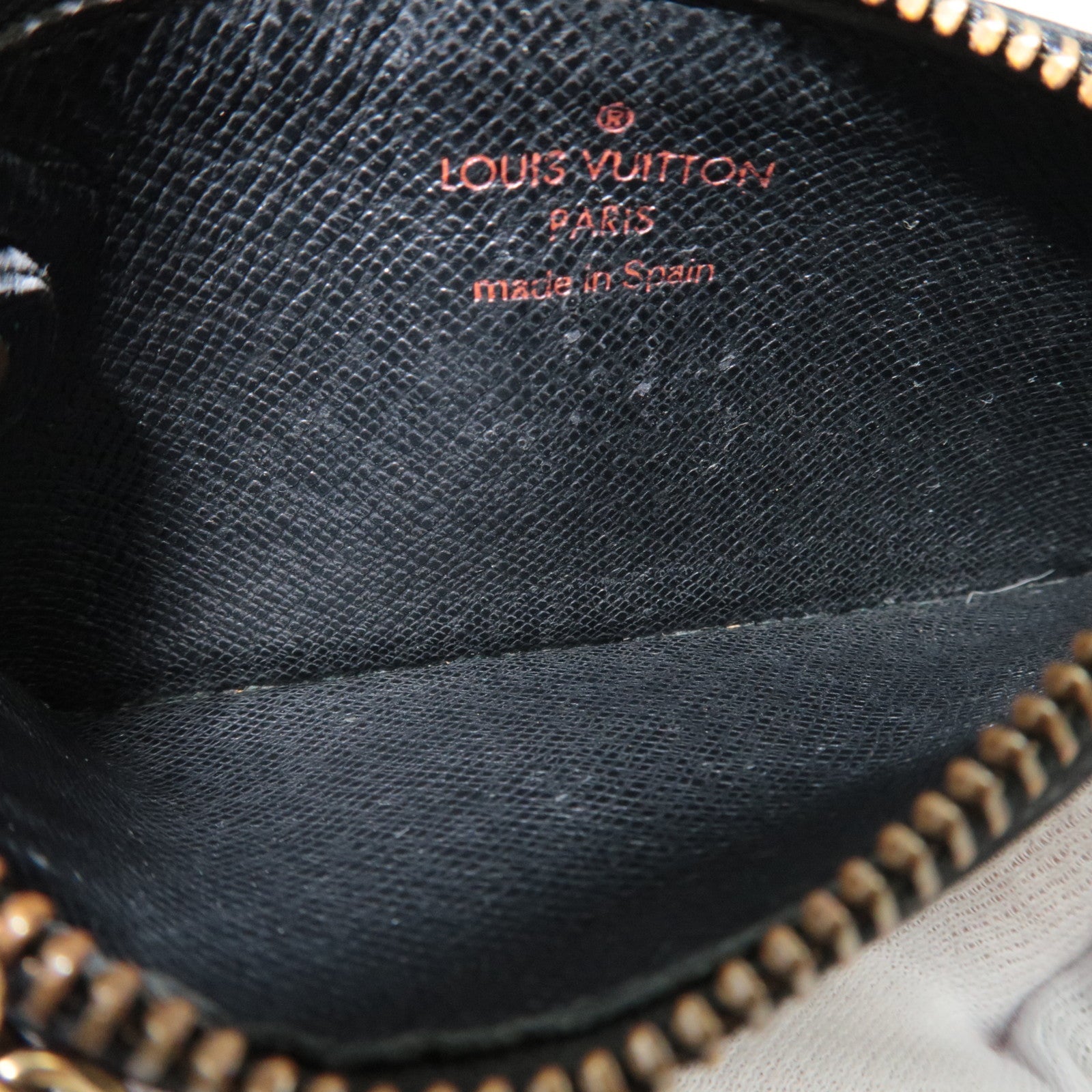 Louis Vuitton Epi Pochette Cles Muntenetui Zwart M63802/CA0010 