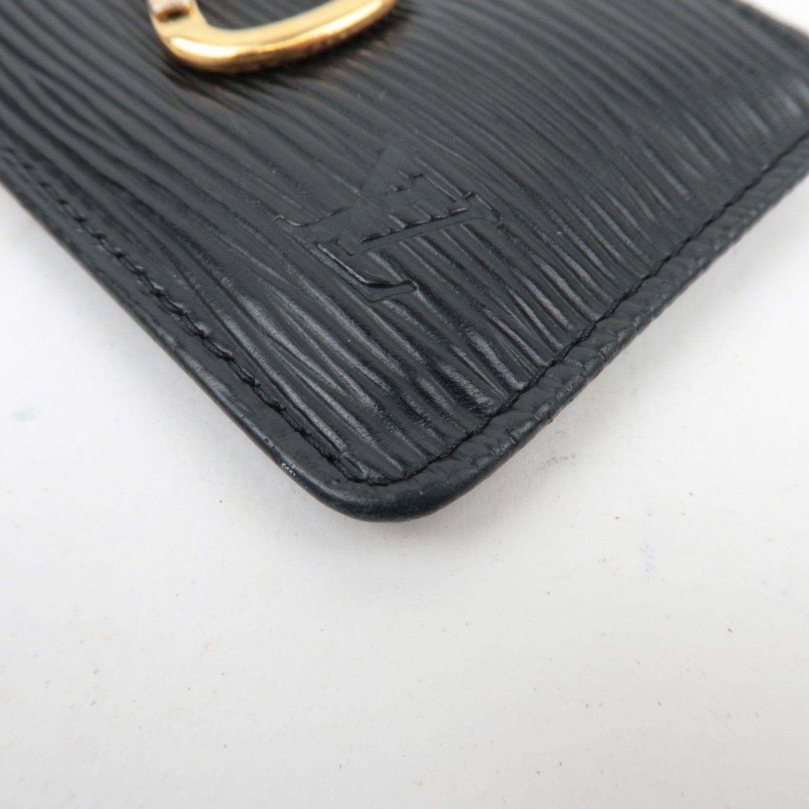 Louis Vuitton Epi Pochette Cles Muntenetui Zwart M63802/CA0010 