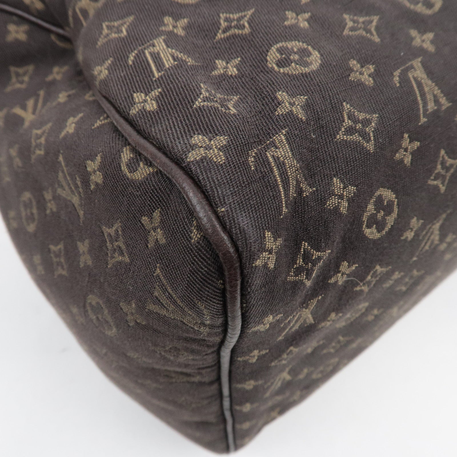 Louis Vuitton Monogram mini lin Speedy 30 Ebene M95224/SP1010 