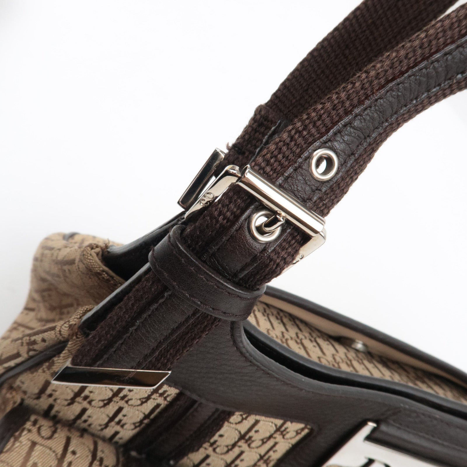 Christian Dior Trotter Street Chic Handtas Bruin *Stofzak 