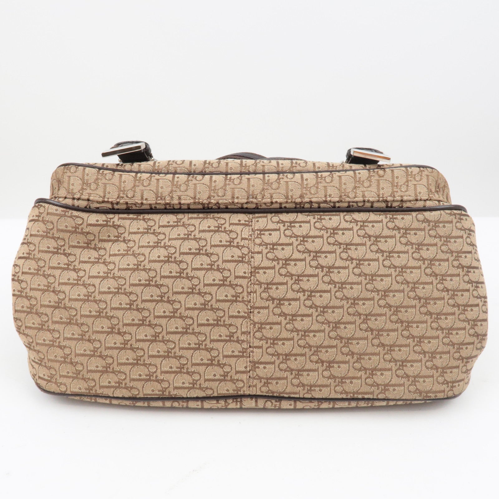 Christian Dior Trotter Street Chic Handtas Bruin *Stofzak 