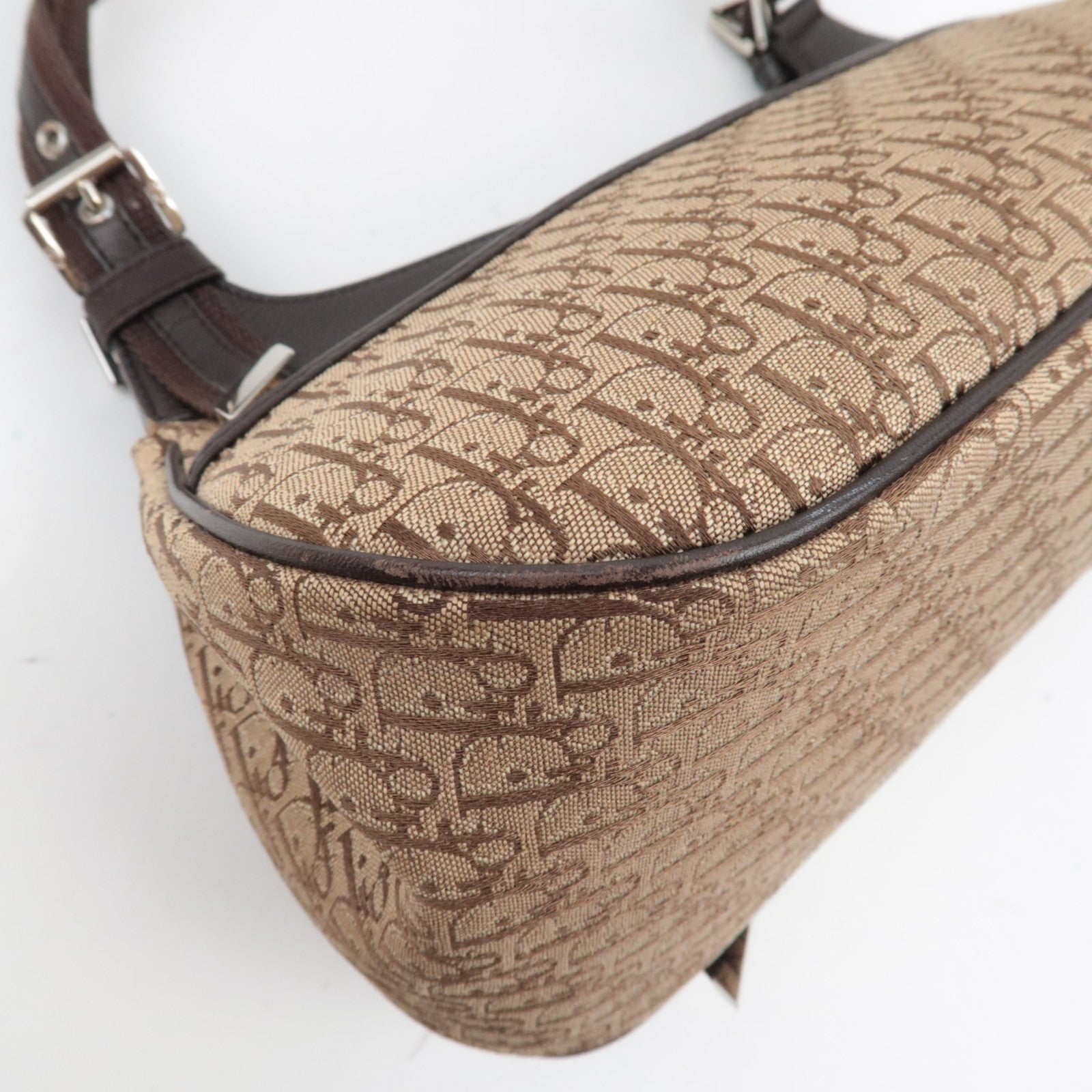 Christian Dior Trotter Street Chic Handtas Bruin *Stofzak 