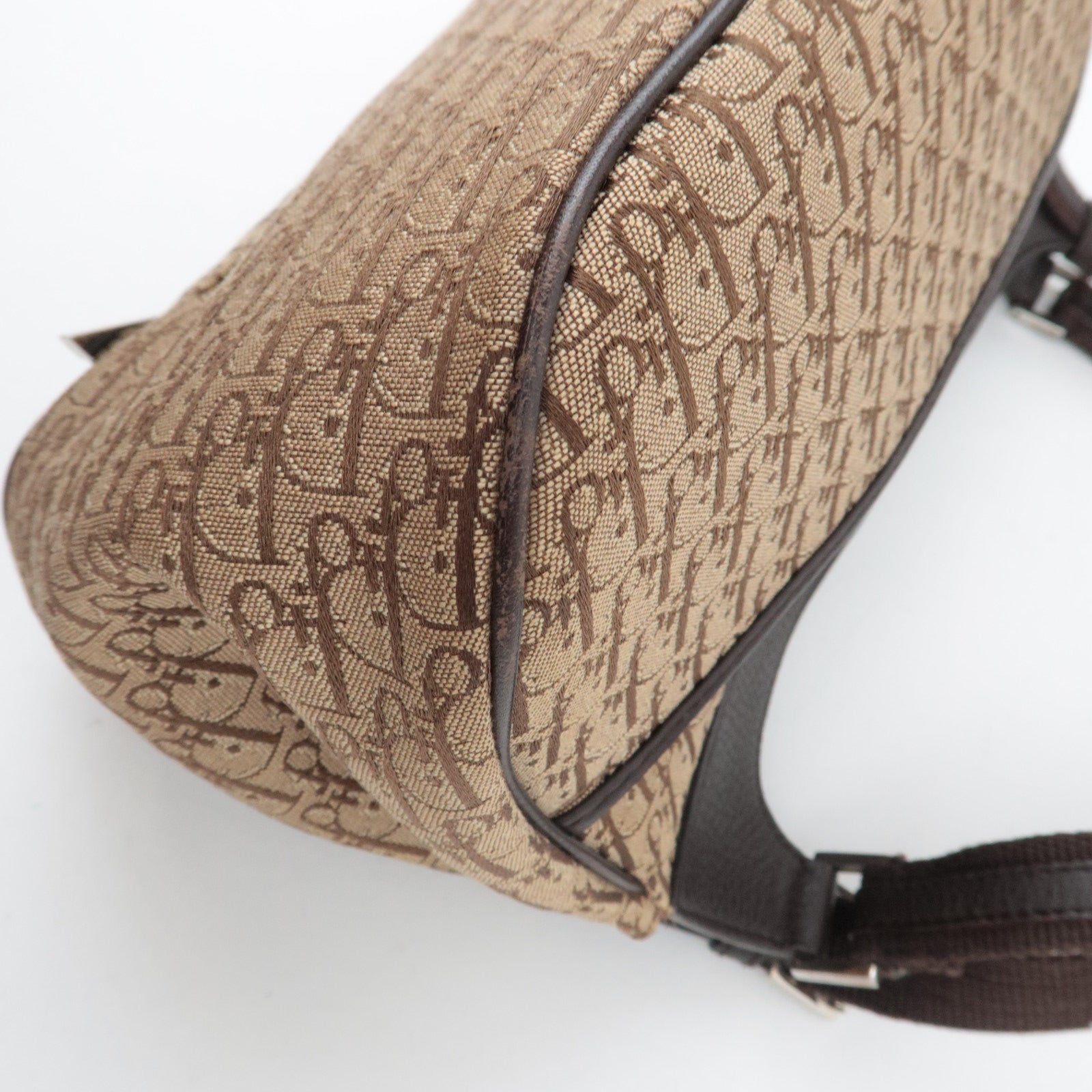 Christian Dior Trotter Street Chic Handtas Bruin *Stofzak 