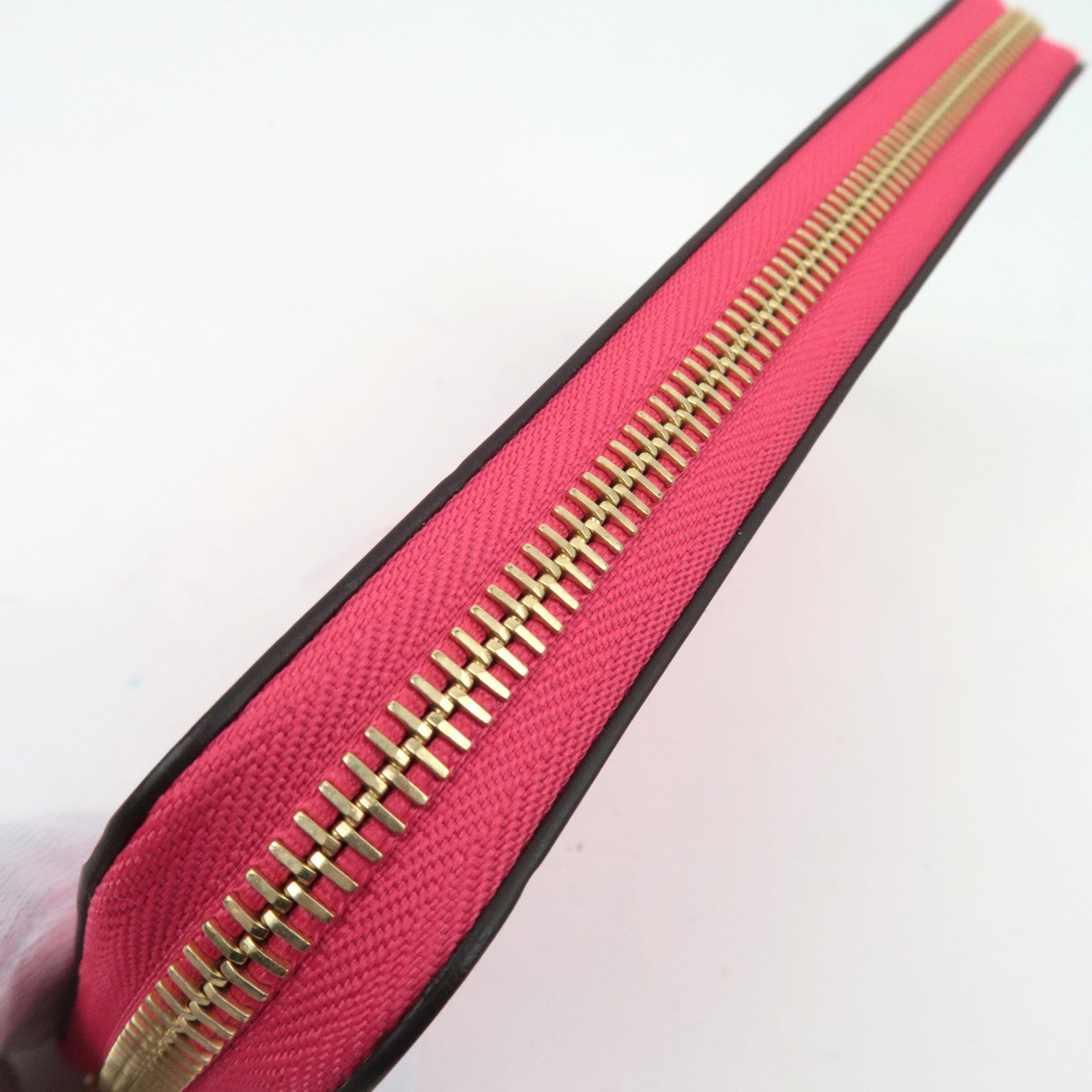 Louis Vuitton Monogram Vernis Zippy Wallet Valentine limited M81154 / IC Chip *Box, Dust bag