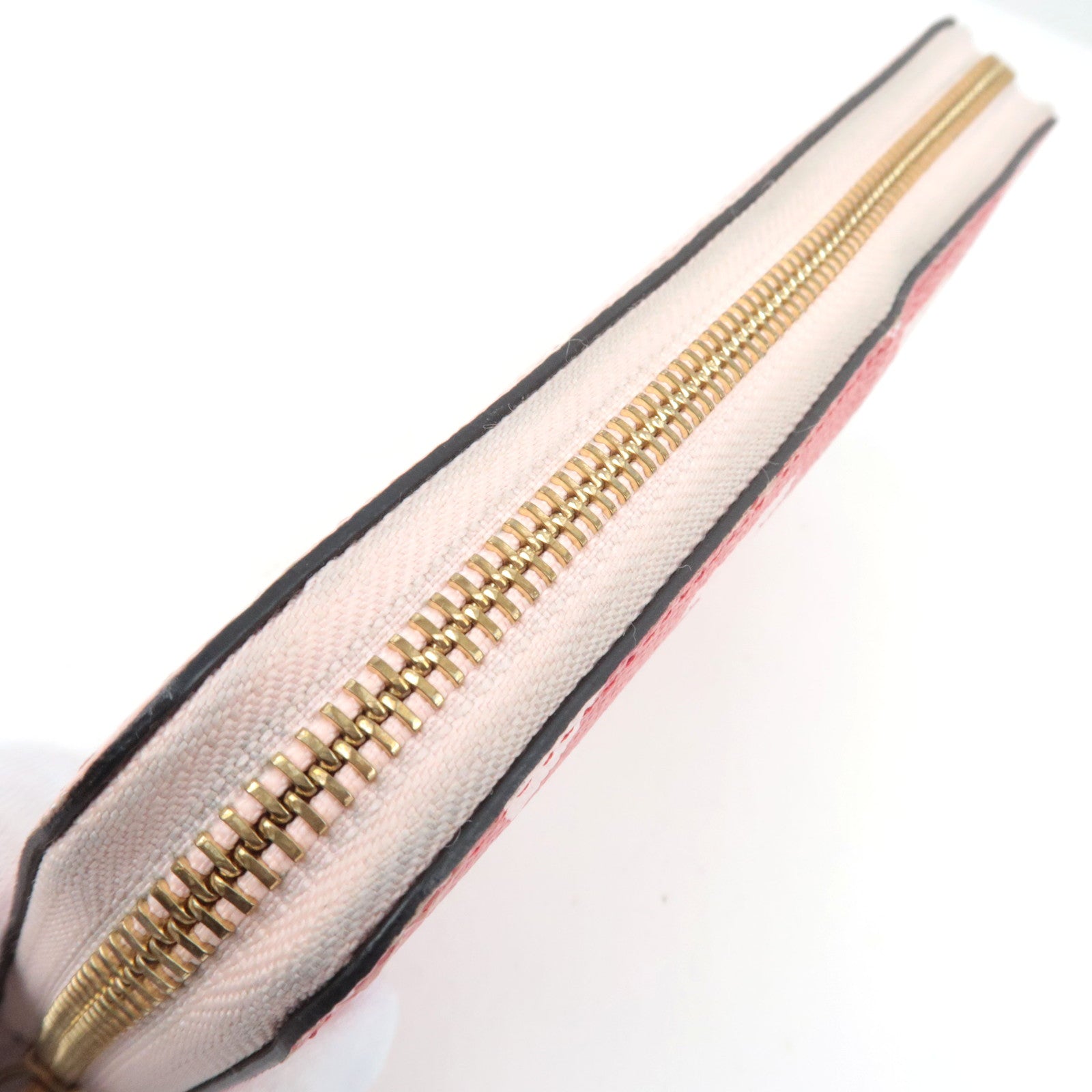 Louis Vuitton Monogram Vernis Zippy Wallet Rood Roze M67550/CI1169 Doos, Stofzak 