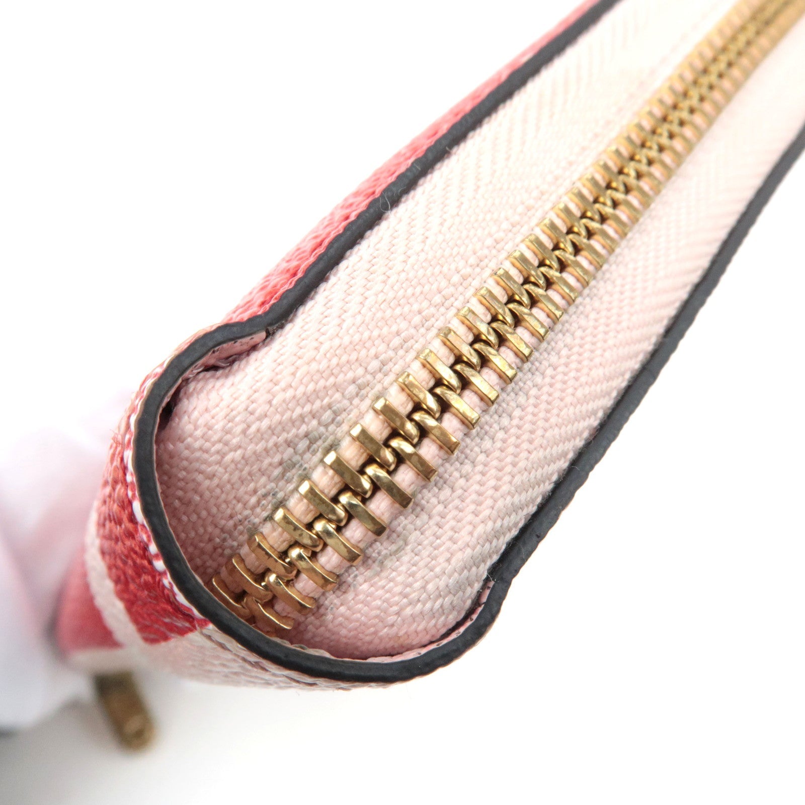 Louis Vuitton Monogram Vernis Zippy Wallet Rood Roze M67550/CI1169 Doos, Stofzak 