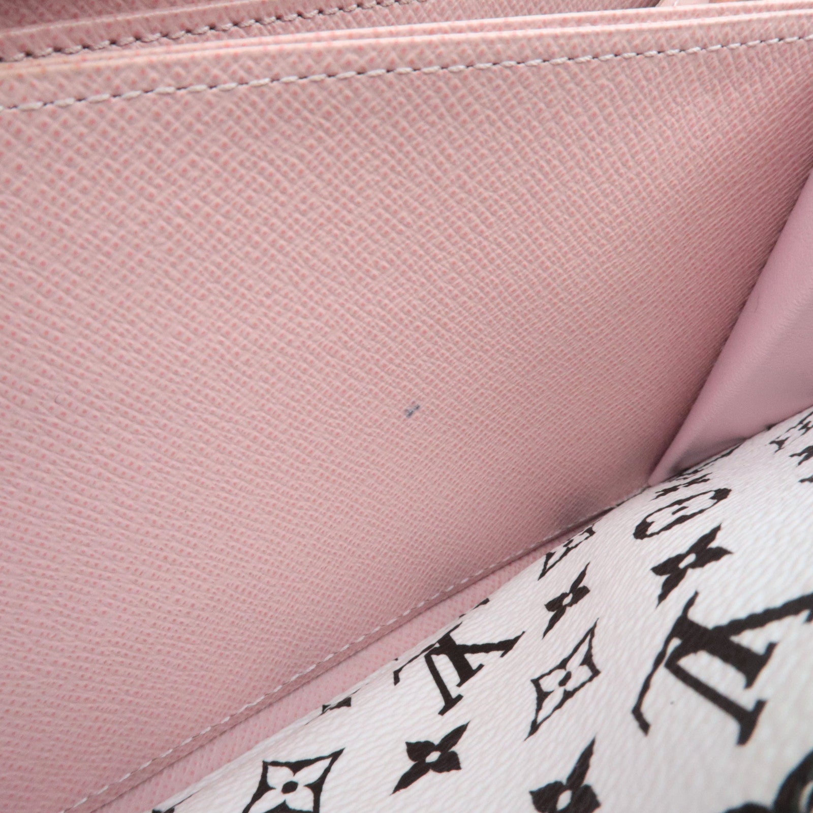 Louis Vuitton Monogram Vernis Zippy Wallet Rood Roze M67550/CI1169 Doos, Stofzak 