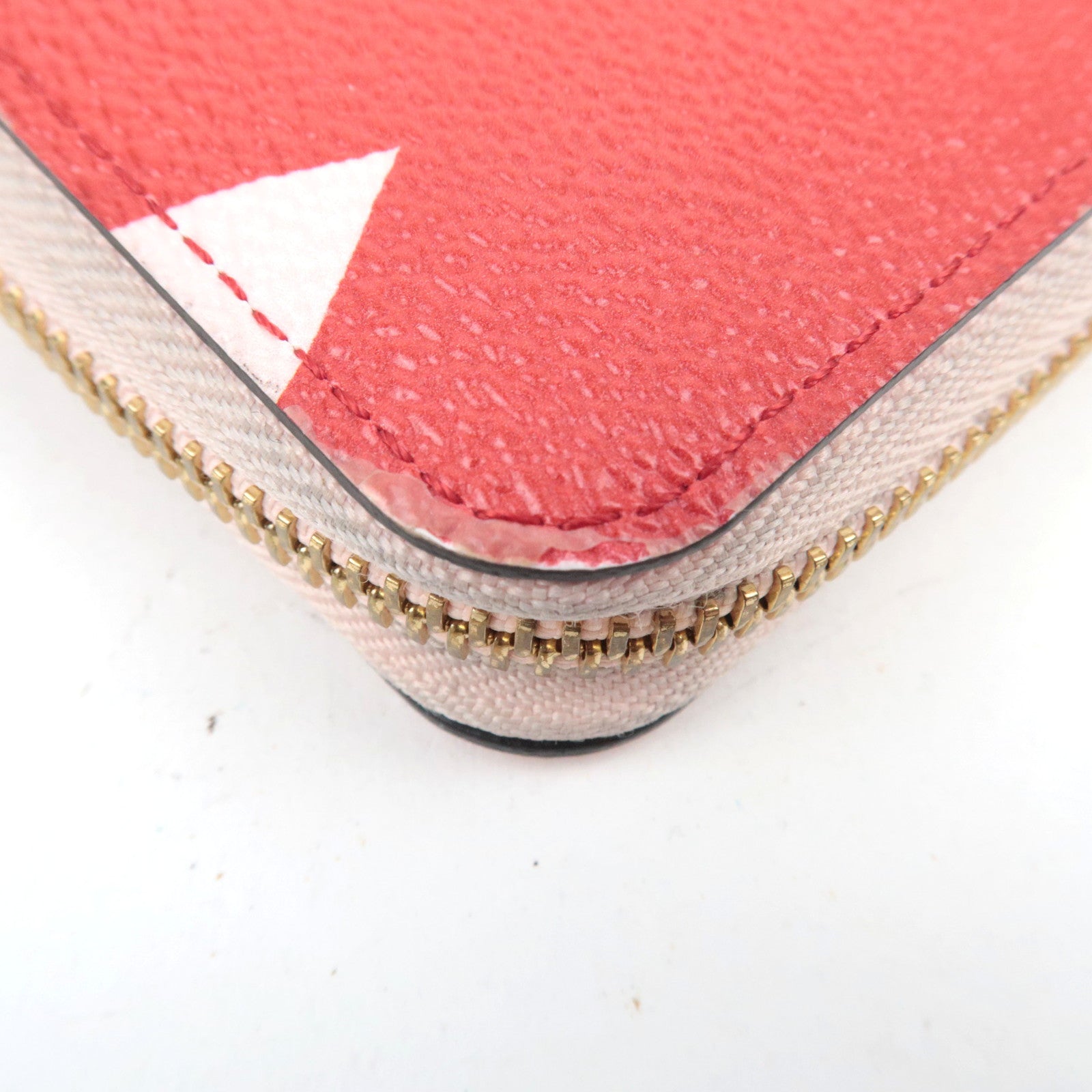 Louis Vuitton Monogram Vernis Zippy Wallet Rood Roze M67550/CI1169 Doos, Stofzak 