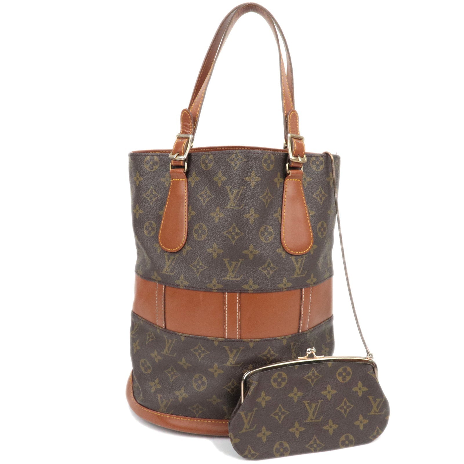 Louis Vuitton Monogram Bucket USA Limited T42238 *Come with Pouch