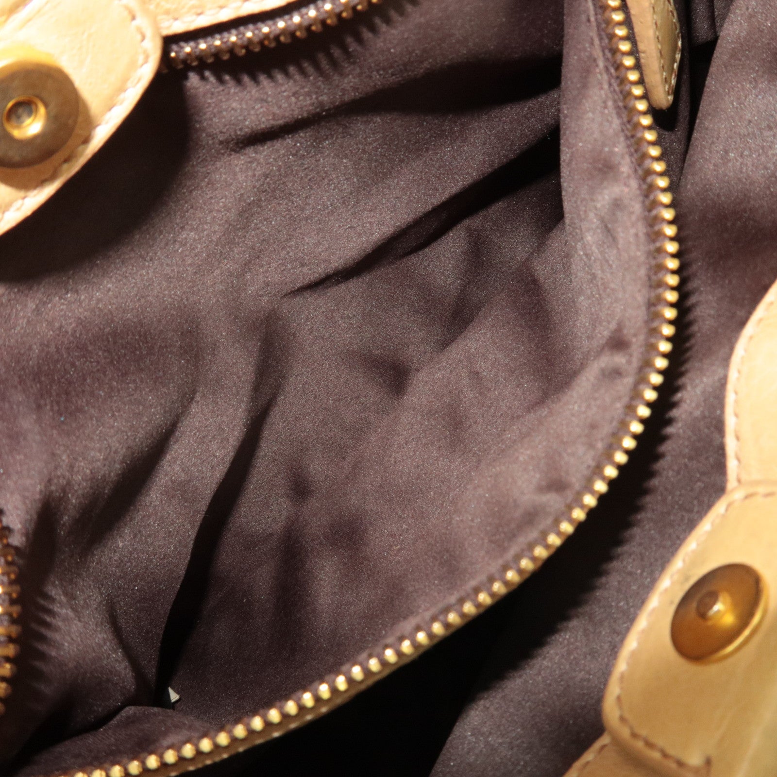 MIU MIU Leather 2way Bag Beige *Stofzak, Riem 