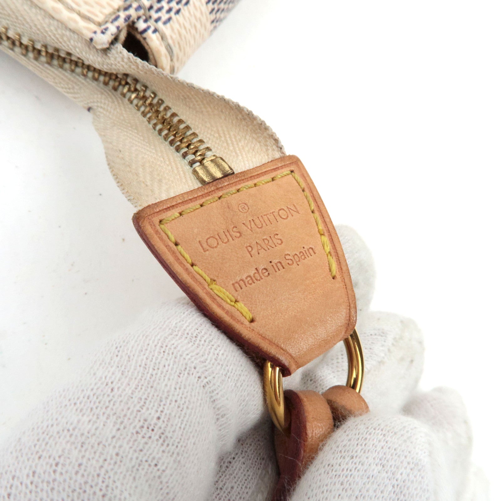 Louis Vuitton Damier Azur Pochette Accessoires Nieuwere stijl N41207/RFID 