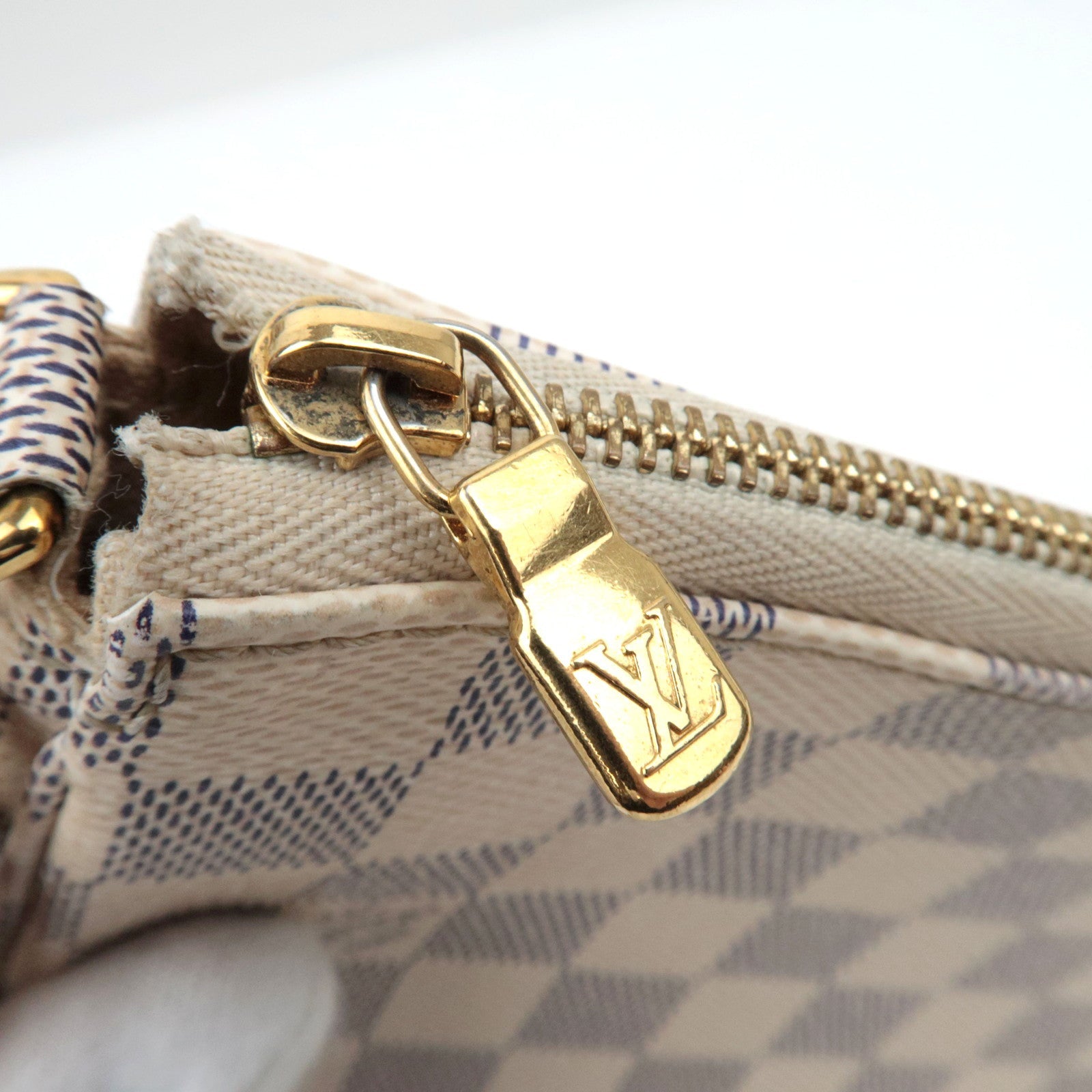 Louis Vuitton Damier Azur Pochette Accessoires Nieuwere stijl N41207/RFID 