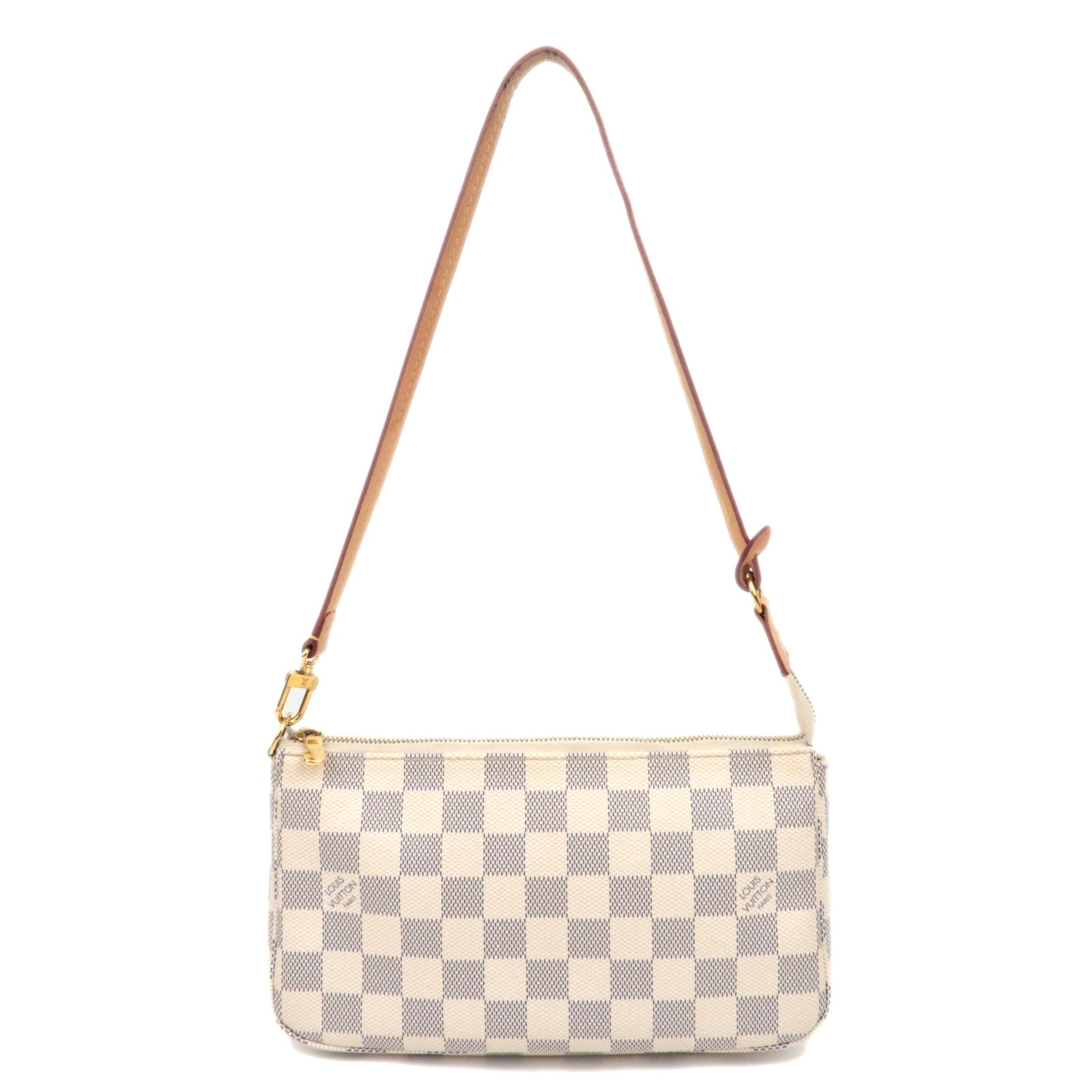 Louis Vuitton Damier Azur Pochette Accessoires Newer style N41207/RFID