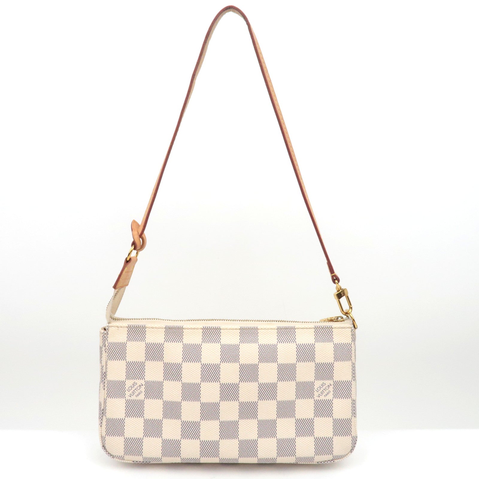 Louis Vuitton Damier Azur Pochette Accessoires Newer style N41207/RFID