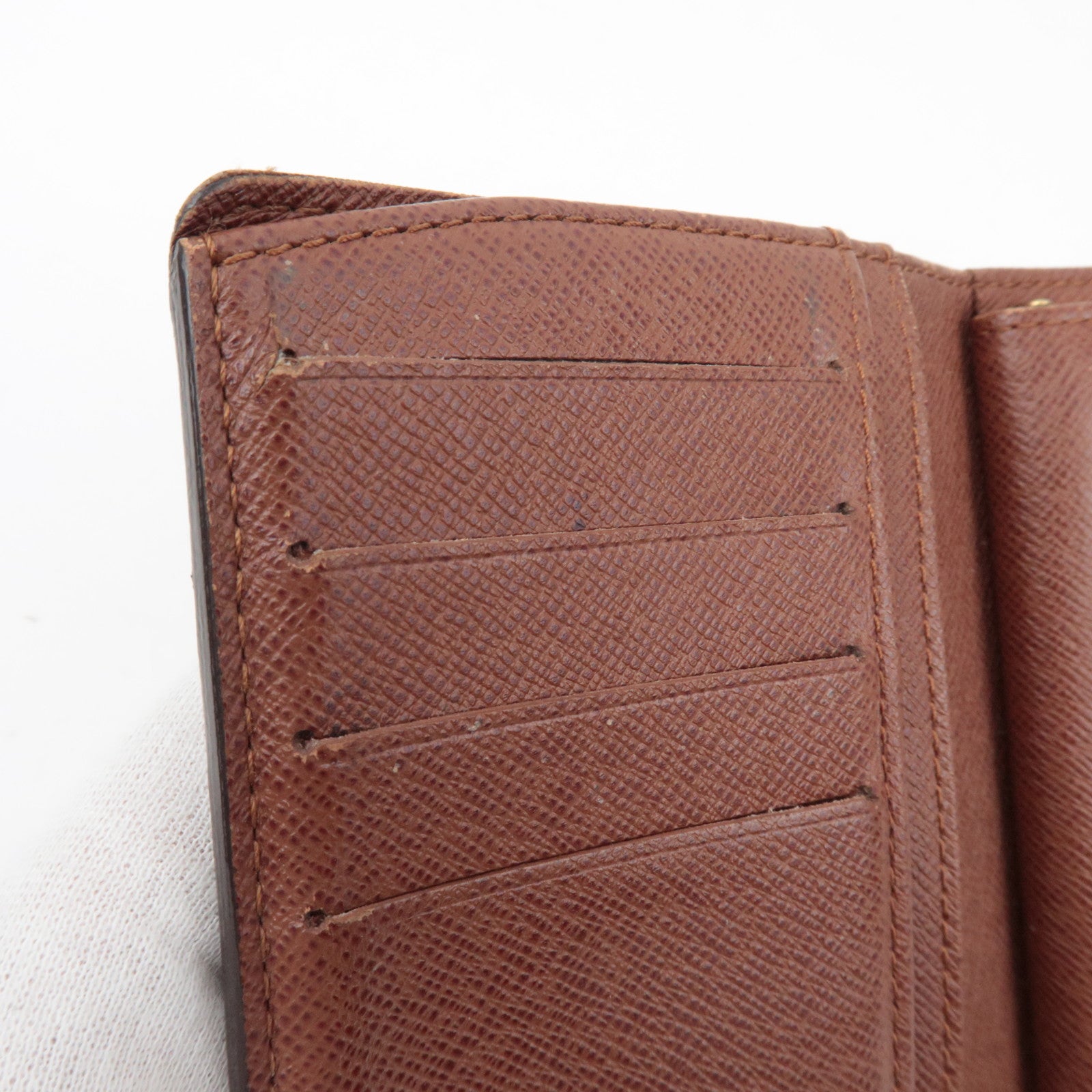 Louis Vuitton Monogram Portefeuille Viennois Portemonnee M61674/CA0075 