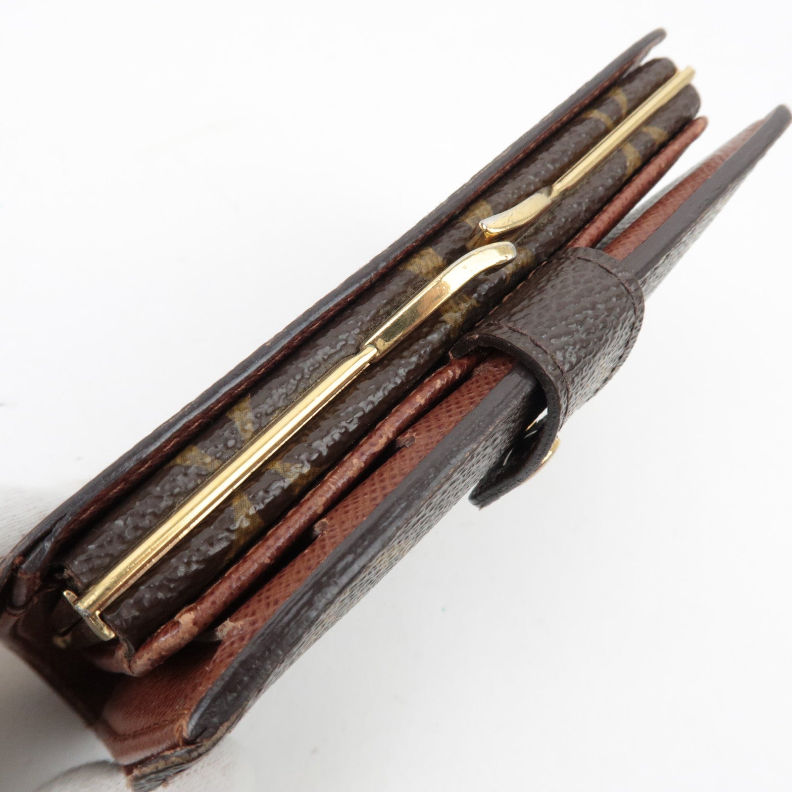 Louis Vuitton Monogram Portefeuille Viennois Portemonnee M61674/CA0075 