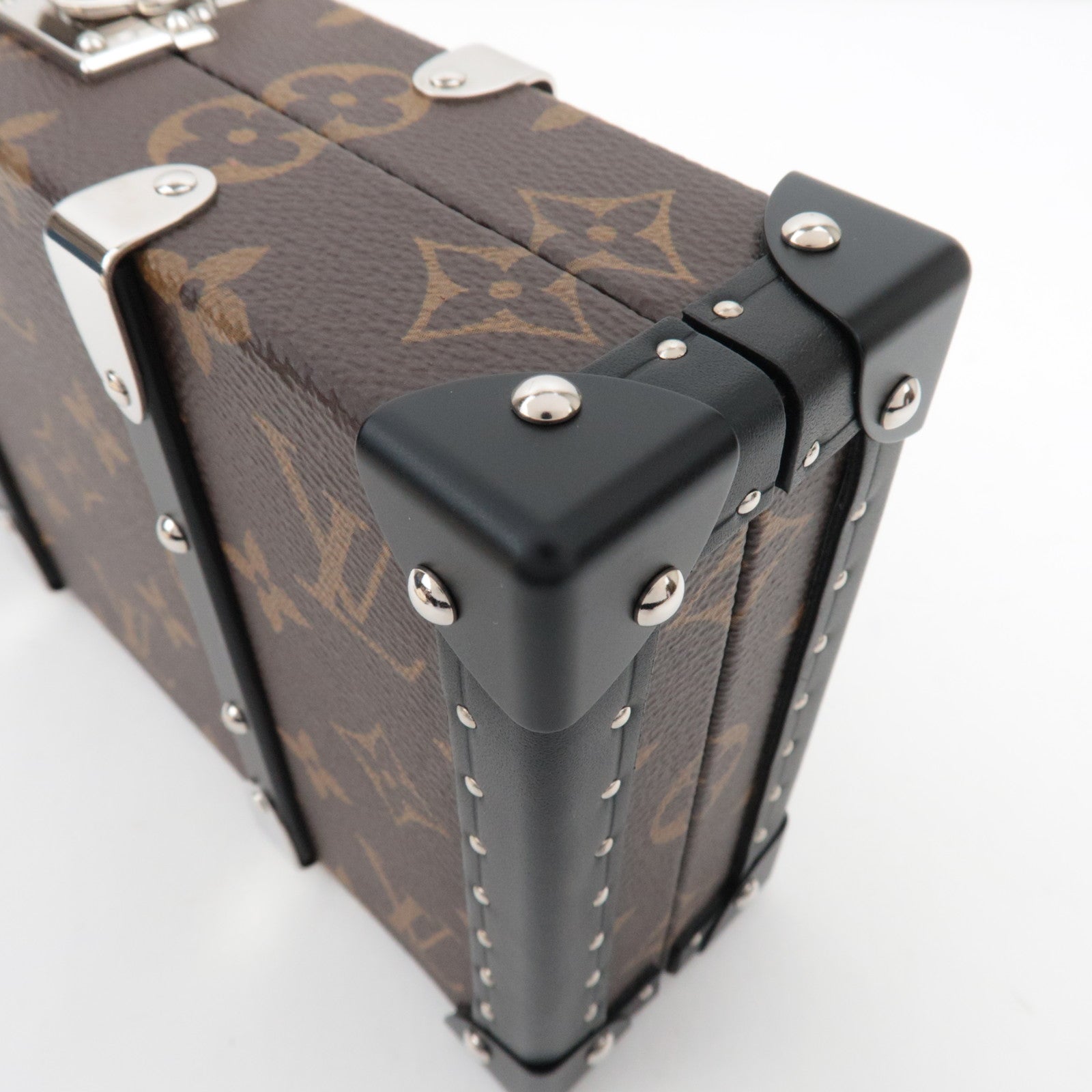 Louis Vuitton Monogram Macassar Wallet Trunk M20250/RFID *Dust bag, Strap