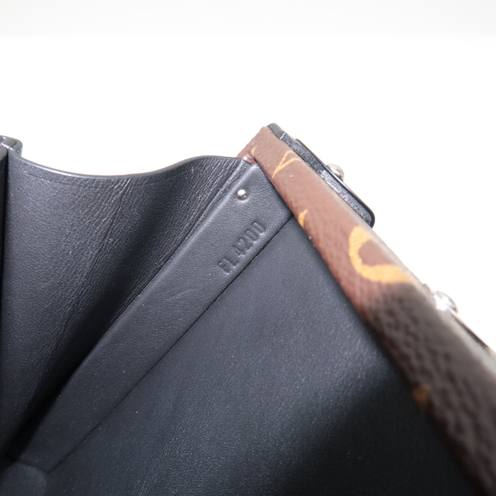 Louis Vuitton Monogram Macassar Wallet Trunk M20250/RFID *Dust bag, Strap