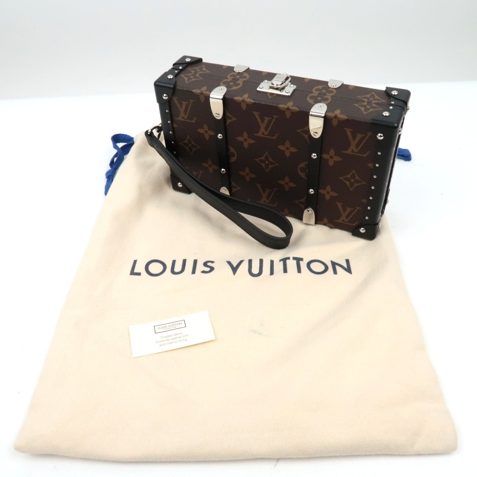 Louis Vuitton Monogram Macassar Wallet Trunk M20250/RFID *Dust bag, Strap