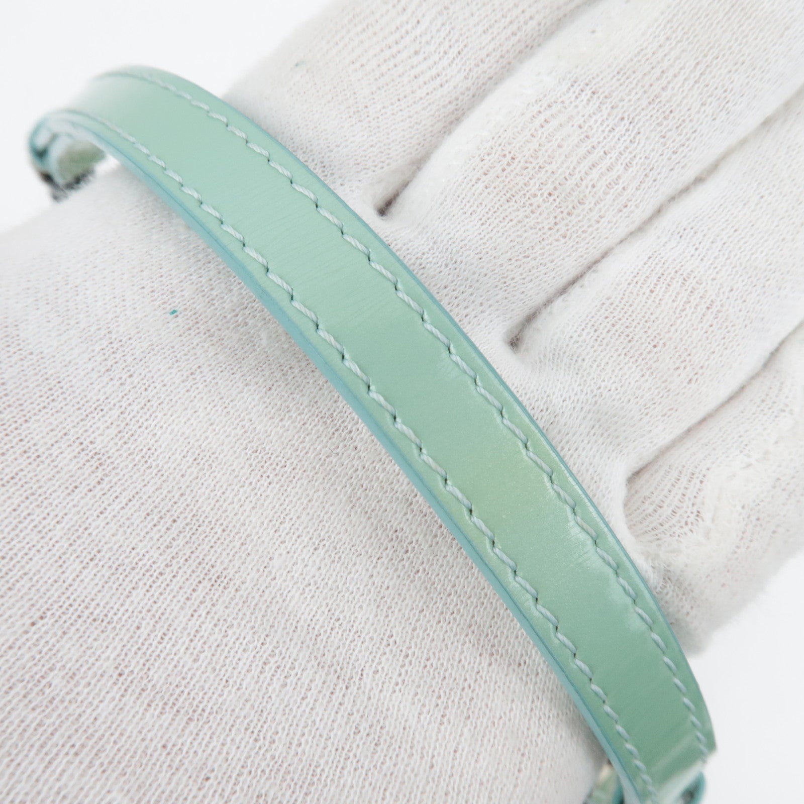 Christian Dior Pony Hair Patent Leather Malice Pearl Zeebra Print Hand Bag *Dust bag