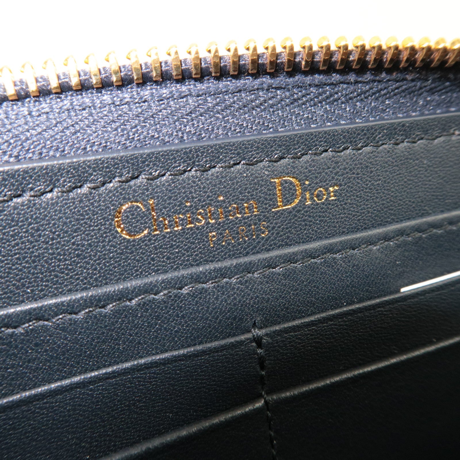 Christian Dior Oblique Jaquard Montaigne long Wallet S2094UTZQ M928/41-MA-0221 *Box, Dust bag