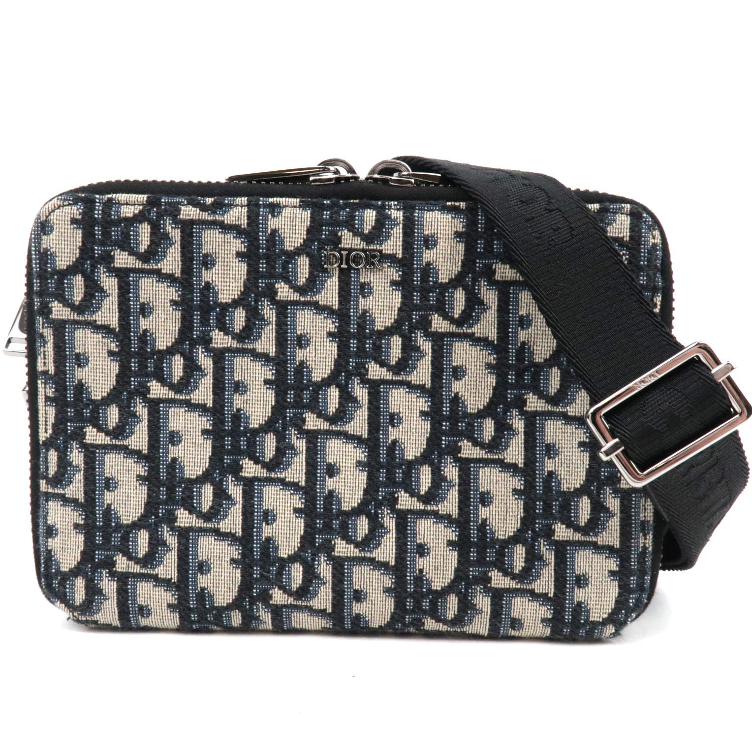 Dior Oblique Shoulder bag Navy *Dust Bag, Shoulder Strap
