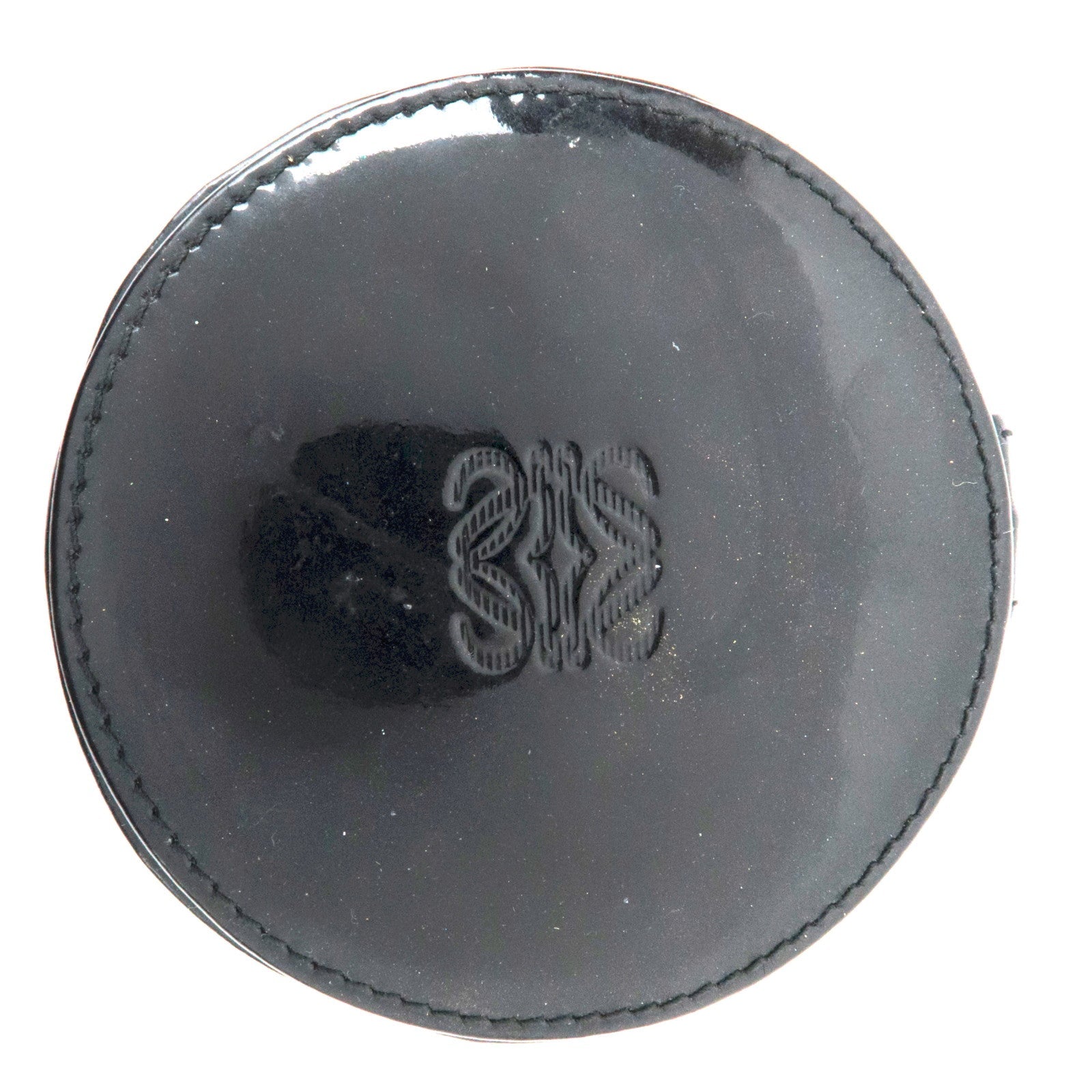 LOEWE Patnent Circle Pouch With Mirror Inside Black