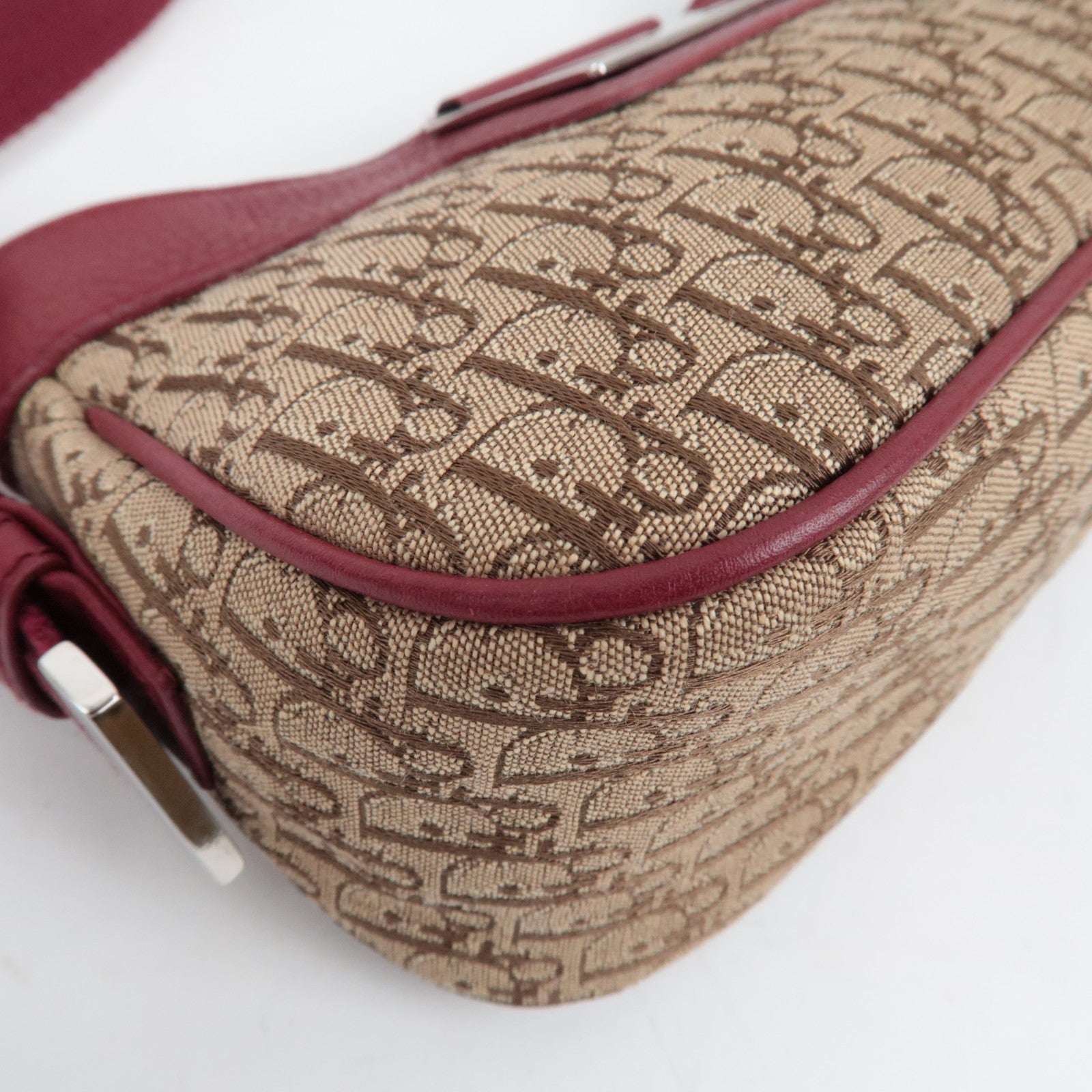 Dior Trotter Street Chic Mini Shoulder Bag Beige Red *Dust Bag