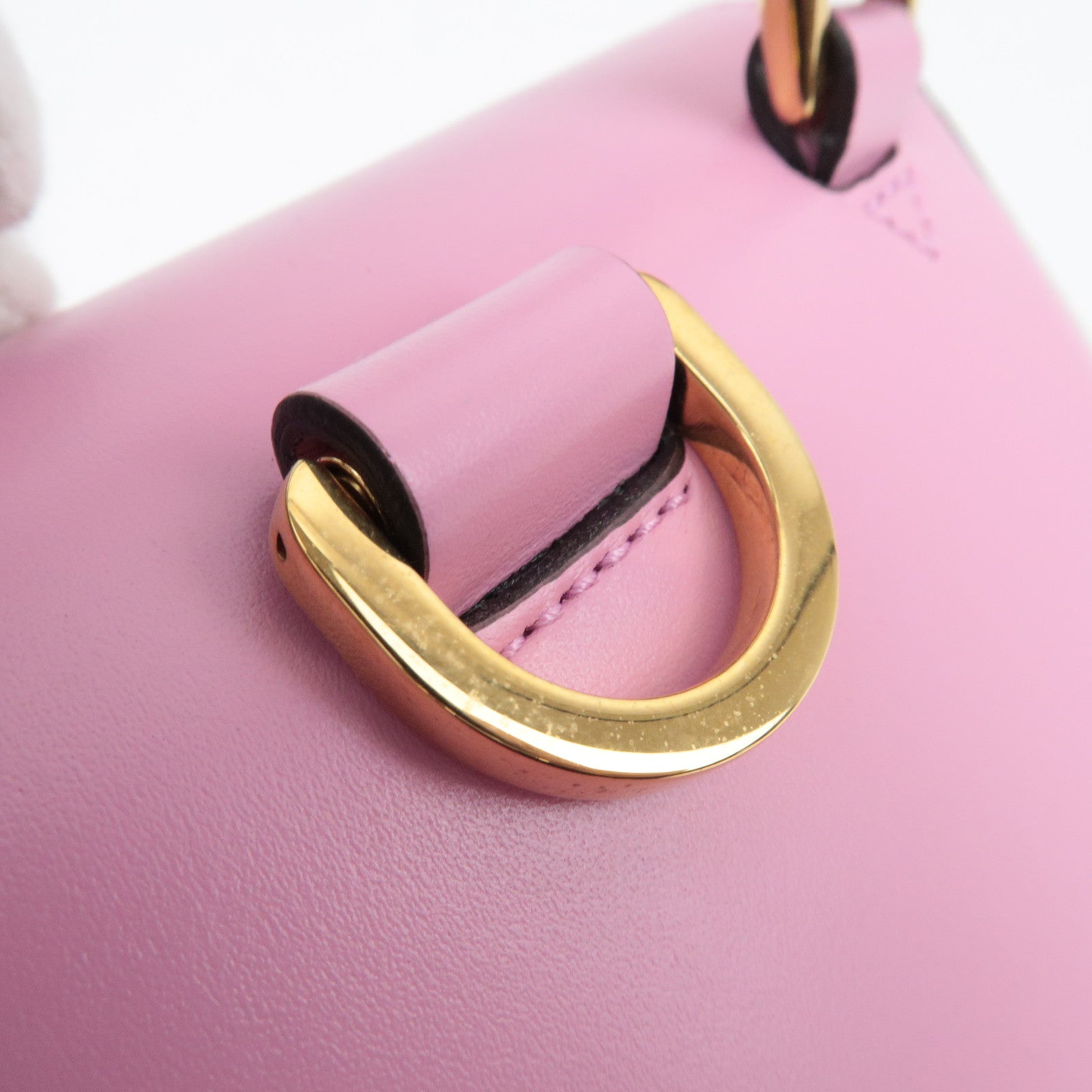 GUCCI Bamboo Mini 3WAY Schoudertas Roze 702106 *Stofzak, Riem 