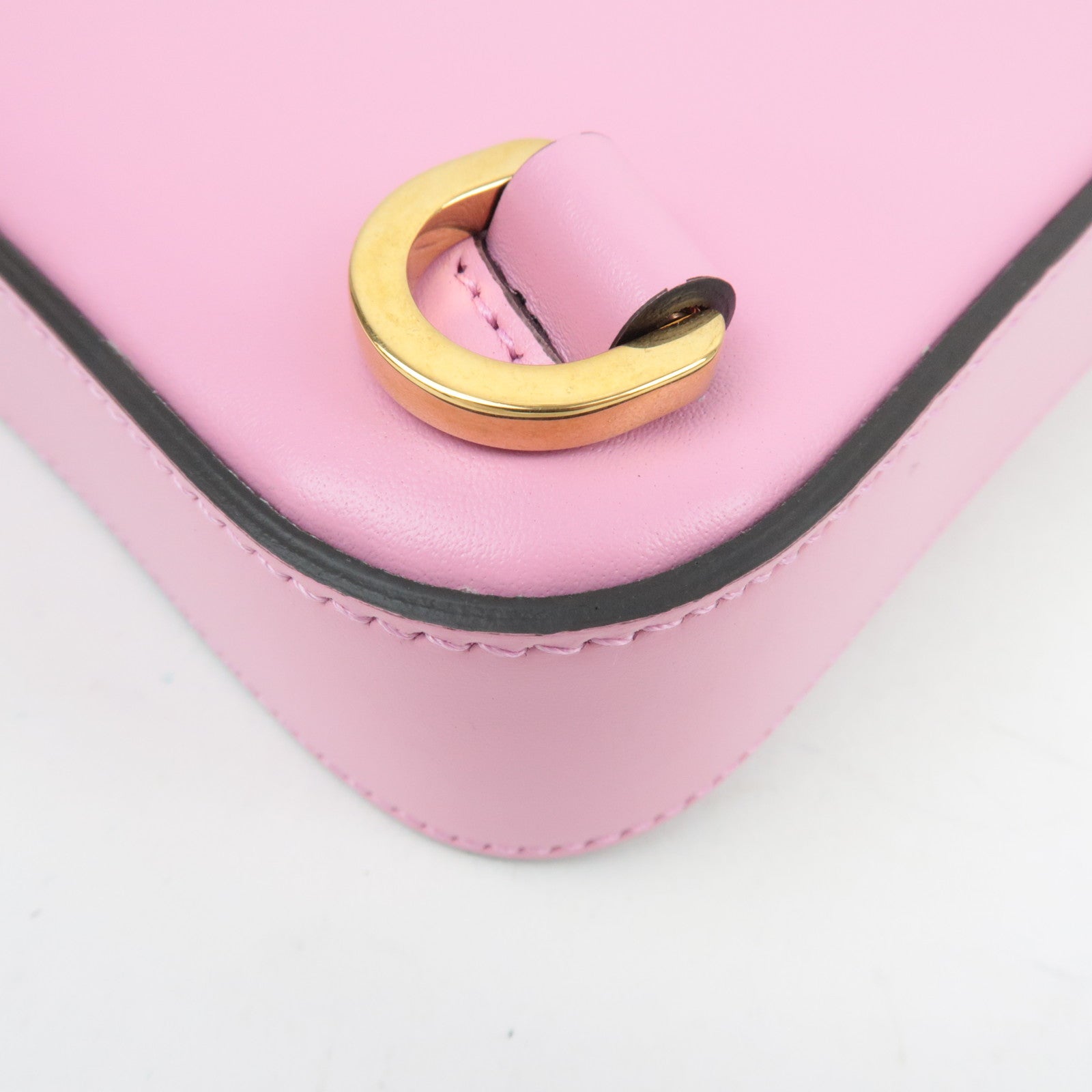 GUCCI Bamboo Mini 3WAY Schoudertas Roze 702106 *Stofzak, Riem 