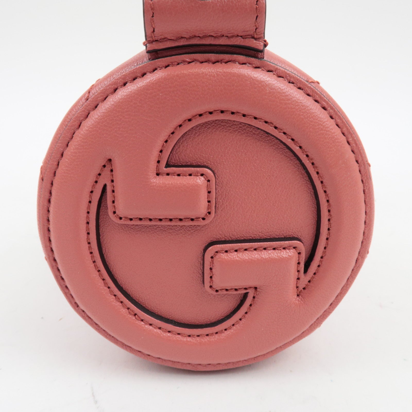 GUCCI Blondie Leather Shoulder Bag Pink 760170 *Dust Bag