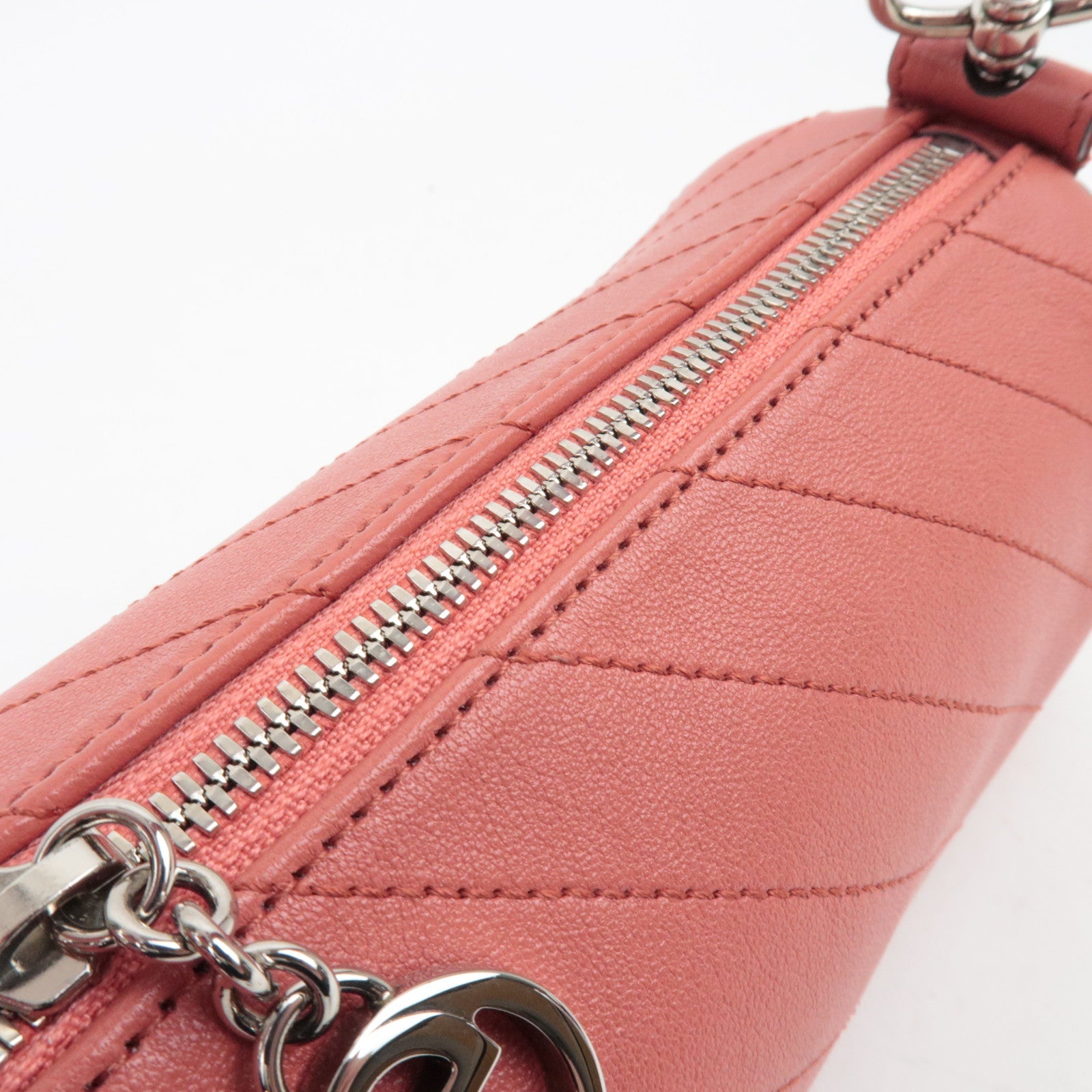 GUCCI Blondie Leather Shoulder Bag Pink 760170 *Dust Bag