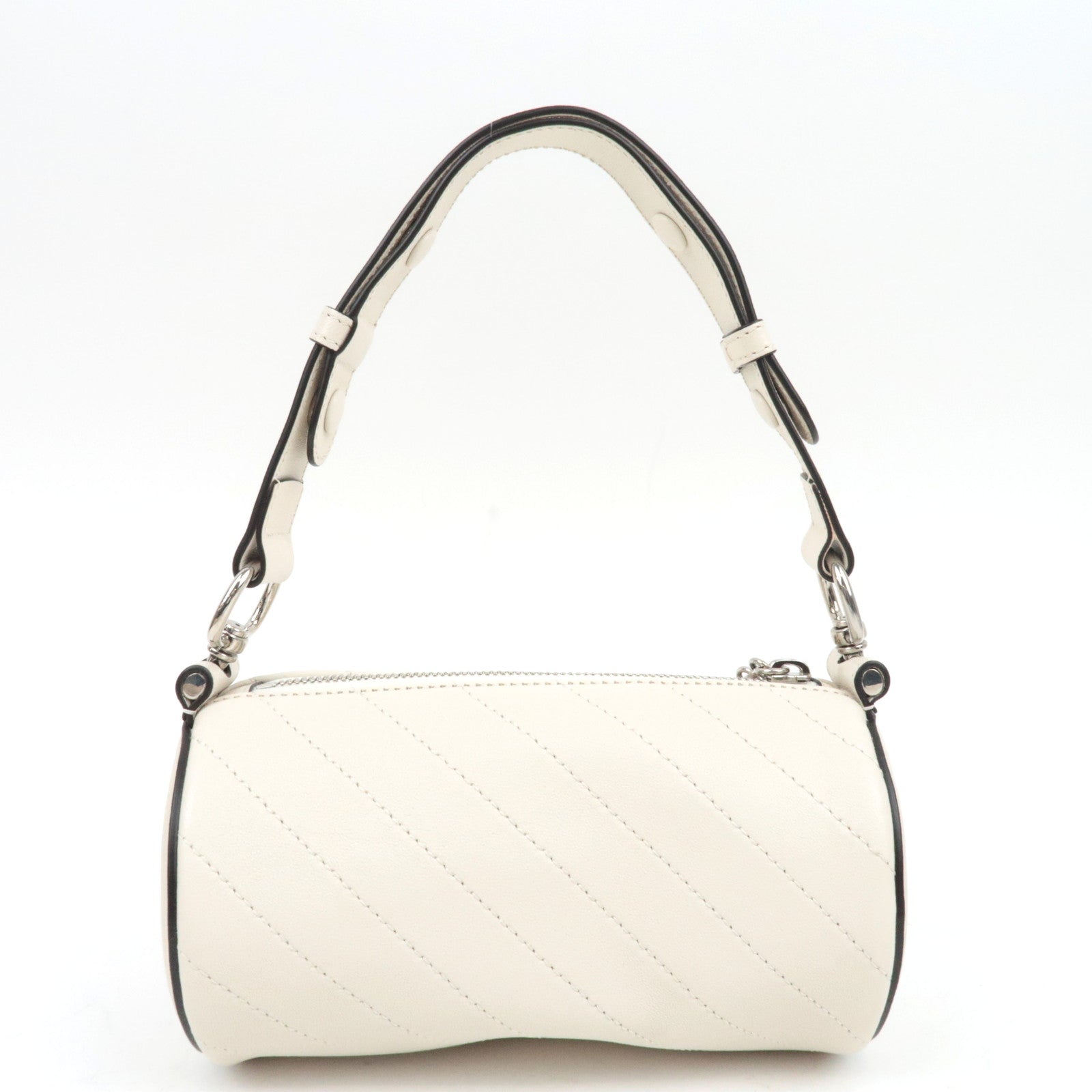 GUCCI Blondie Leather Shoulder Bag White 760170 *Dust Bag