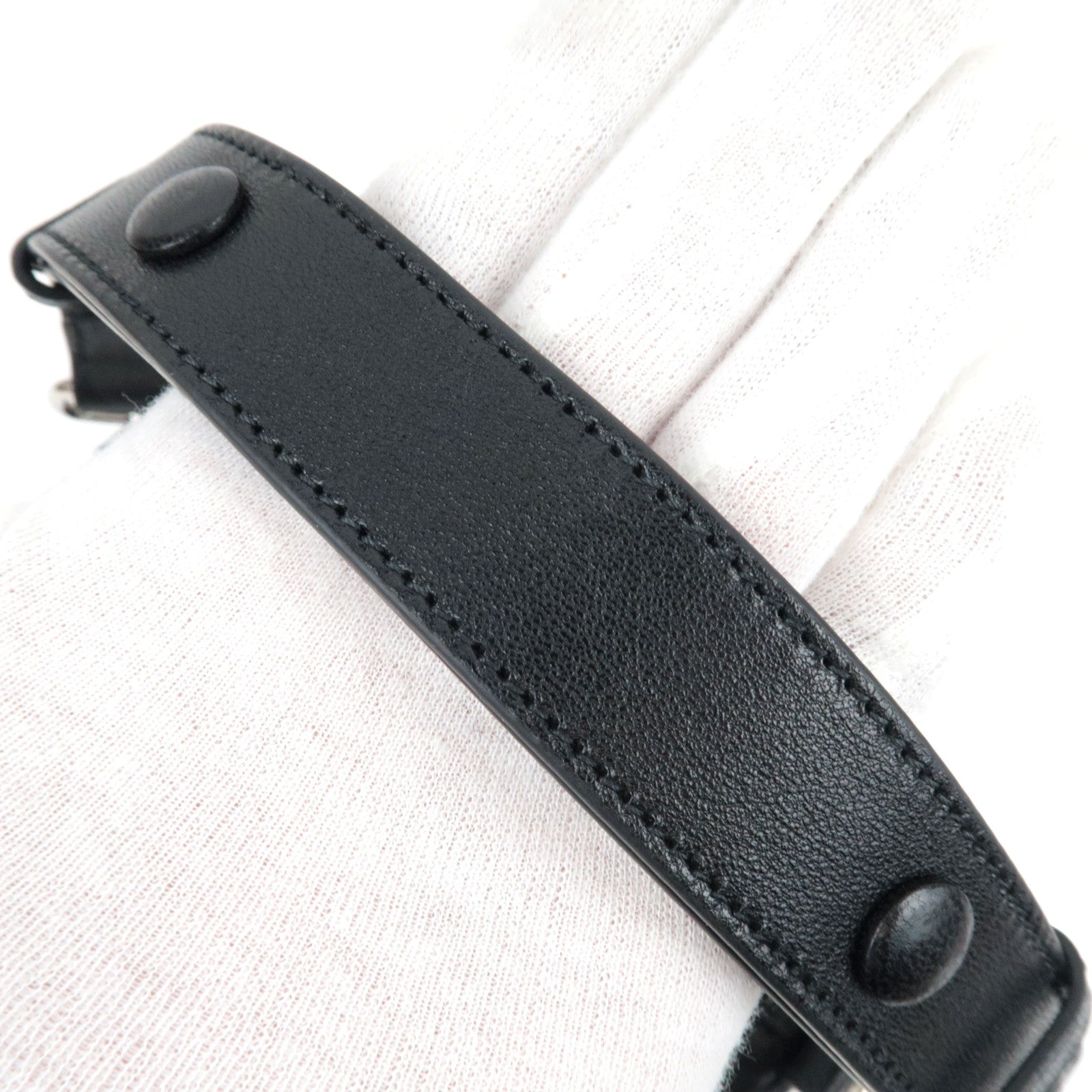 GUCCI Blondie Leather Shoulder Bag Black 760170 *Dust Bag