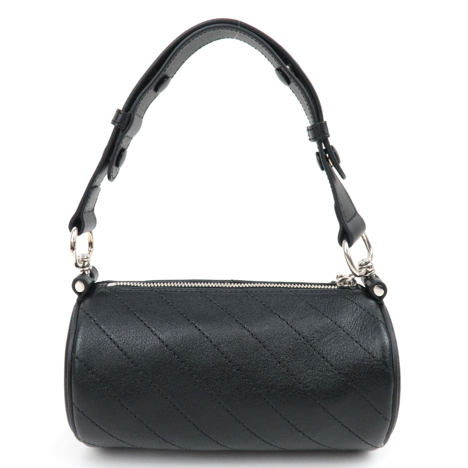 GUCCI Blondie Leather Shoulder Bag Black 760170 *Dust Bag