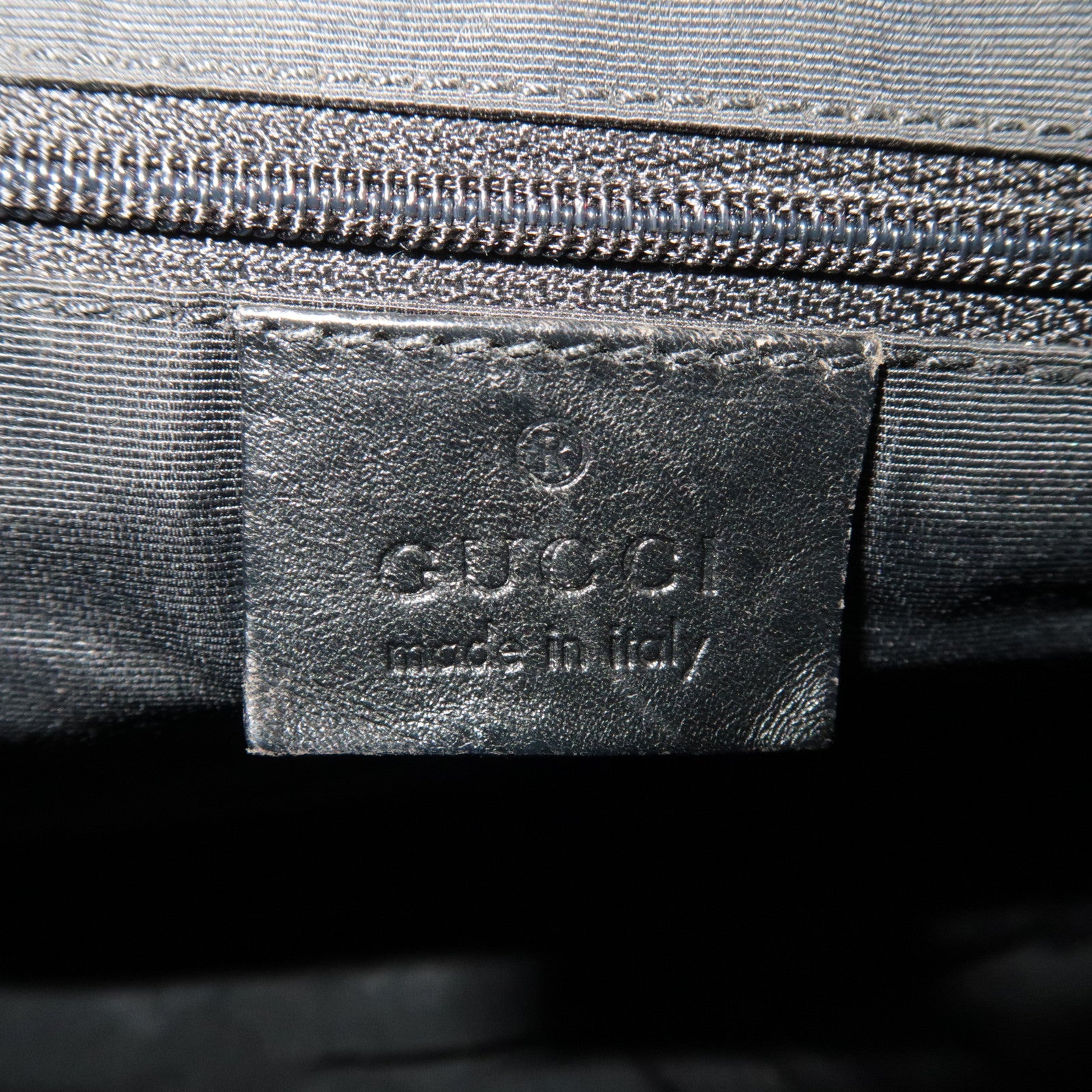 GUCCI GG Canvas Schoudertas Zwart 90762 *Stofzak 