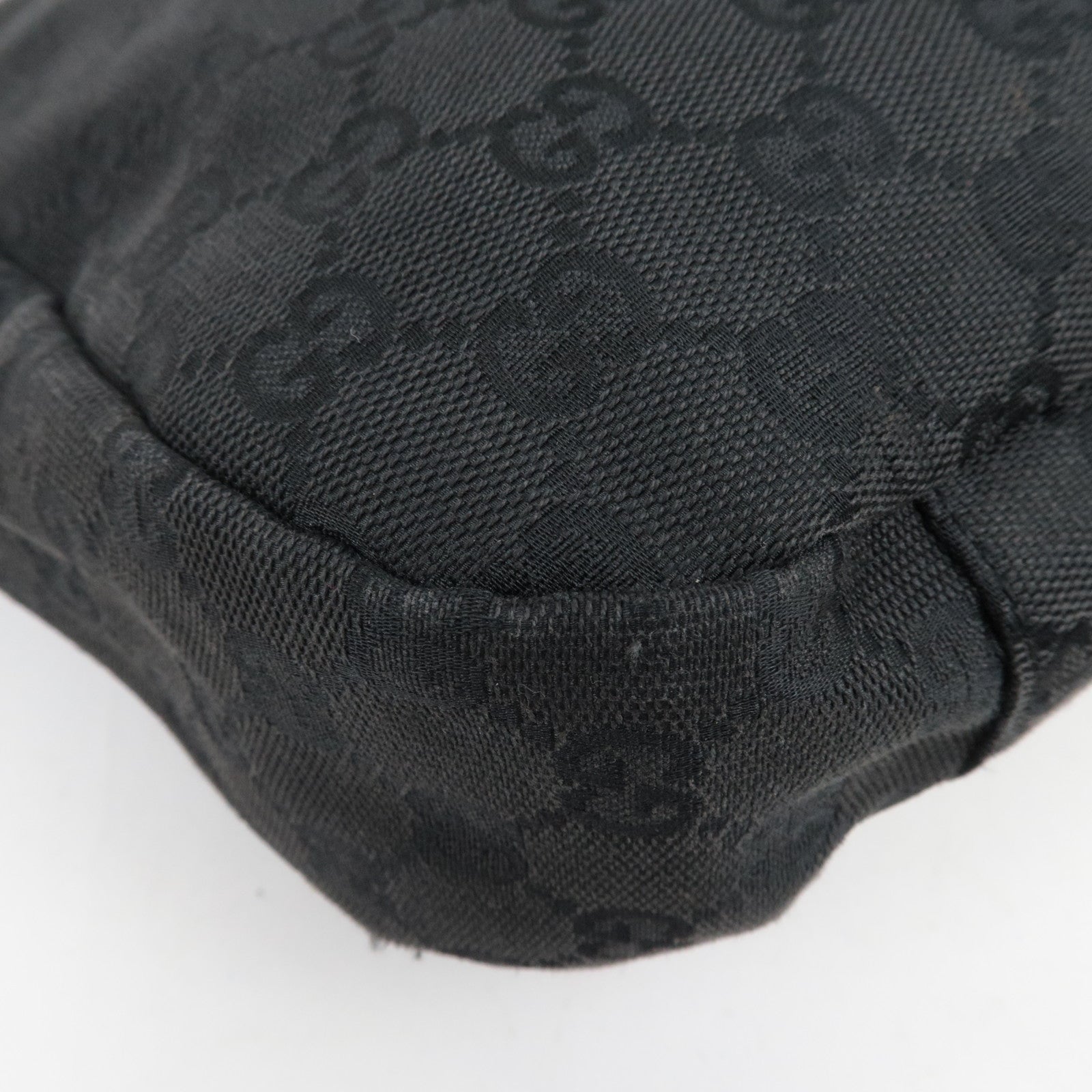 GUCCI GG Canvas Schoudertas Zwart 90762 *Stofzak 