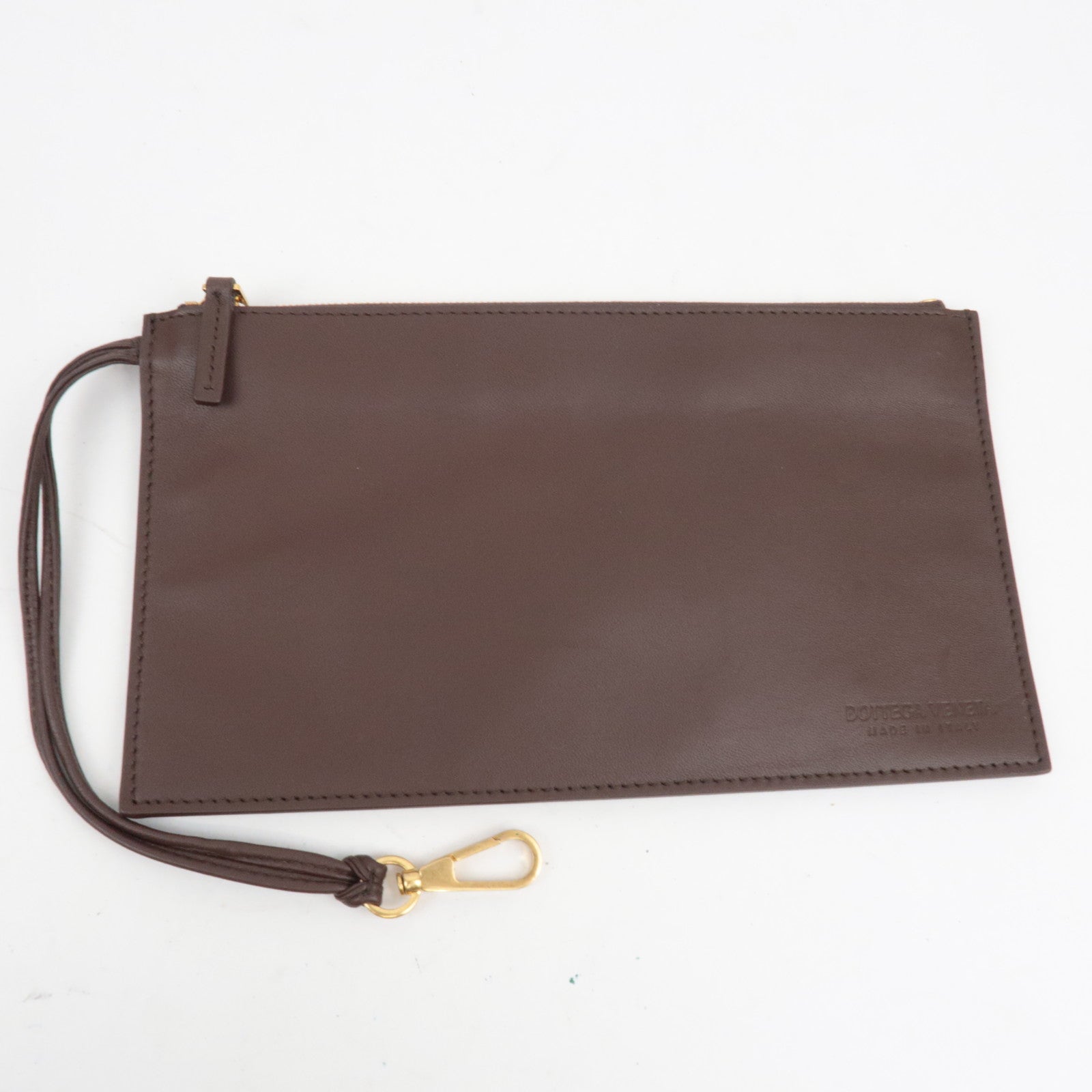 BOTTEGA VENETA Maxi Intrecciato Leather Large  Arco Tote Bag Brown *Dust Bag, Pouch