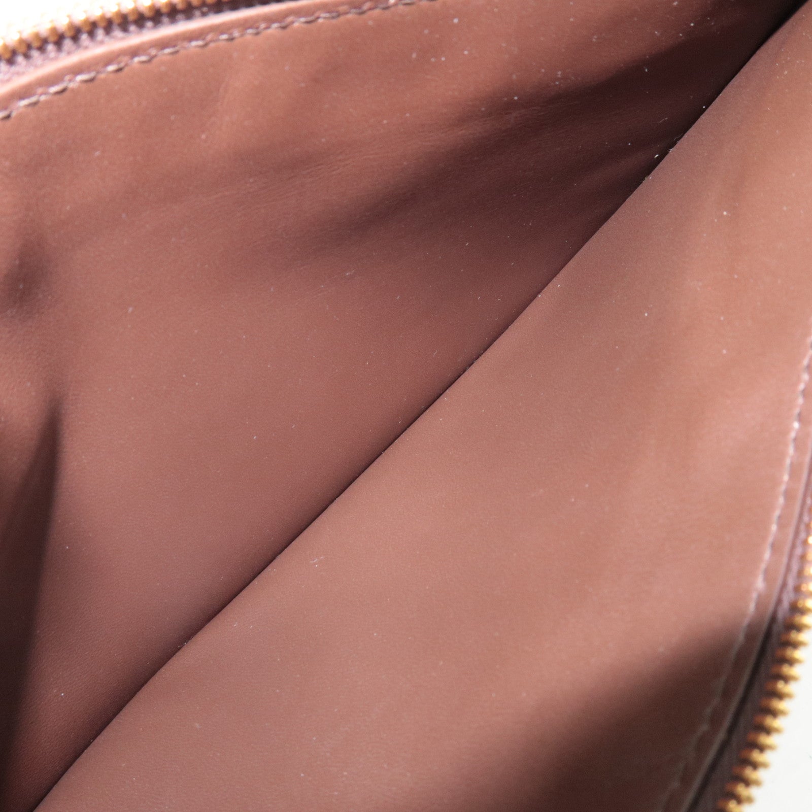 BOTTEGA VENETA Maxi Intrecciato Leather Large  Arco Tote Bag Brown *Dust Bag, Pouch