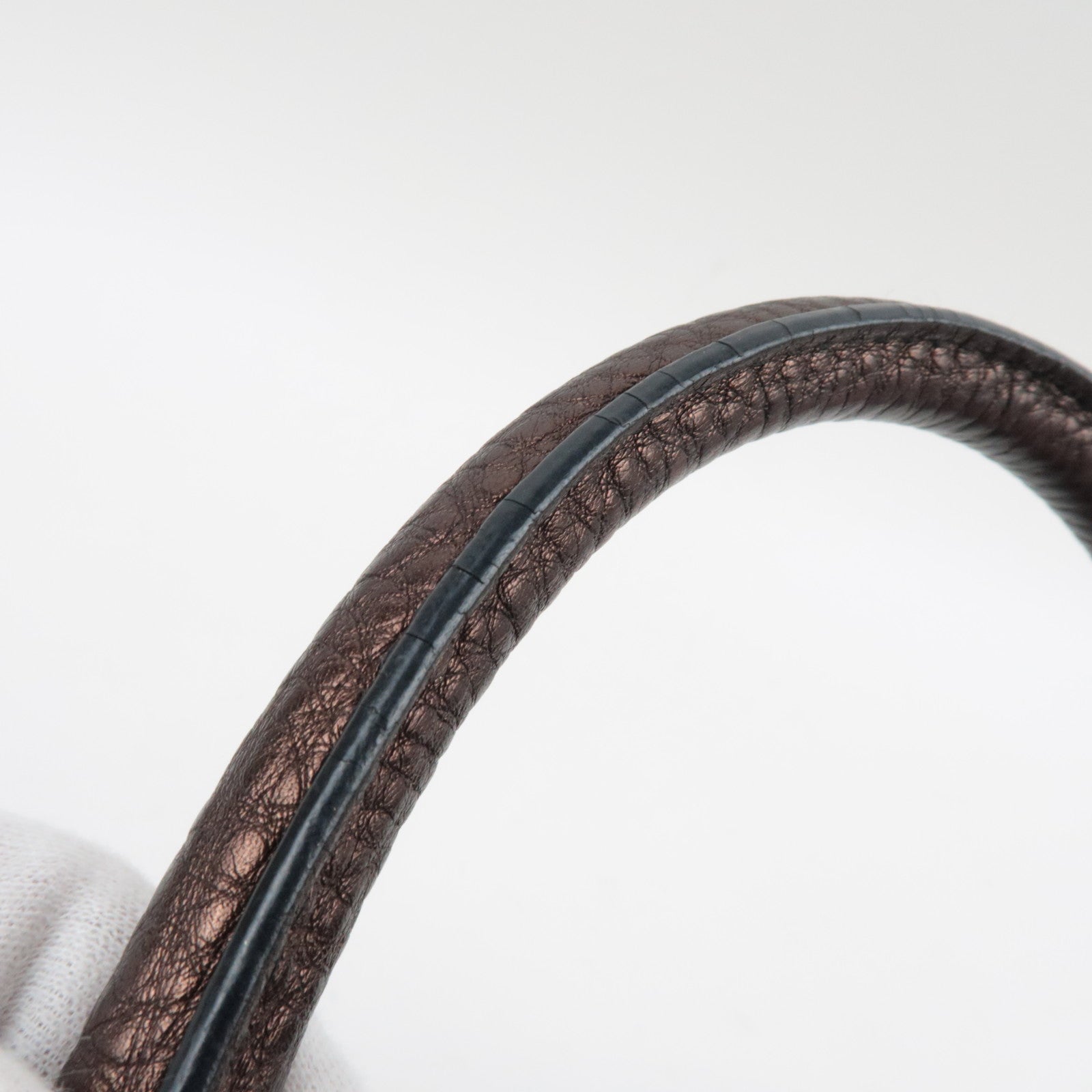 LOEWE Anagram Leather Amazona 28 Fusta Hand Bag Bronze *Crochette, Key Lock