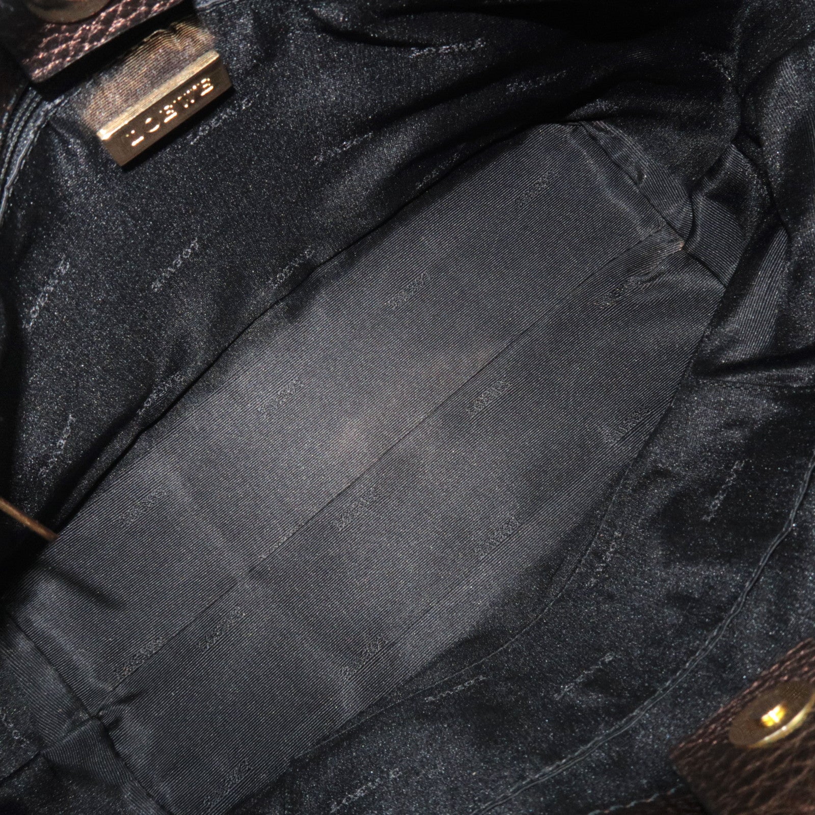 LOEWE Anagram Leather Amazona 28 Fusta Hand Bag Bronze *Crochette, Key Lock