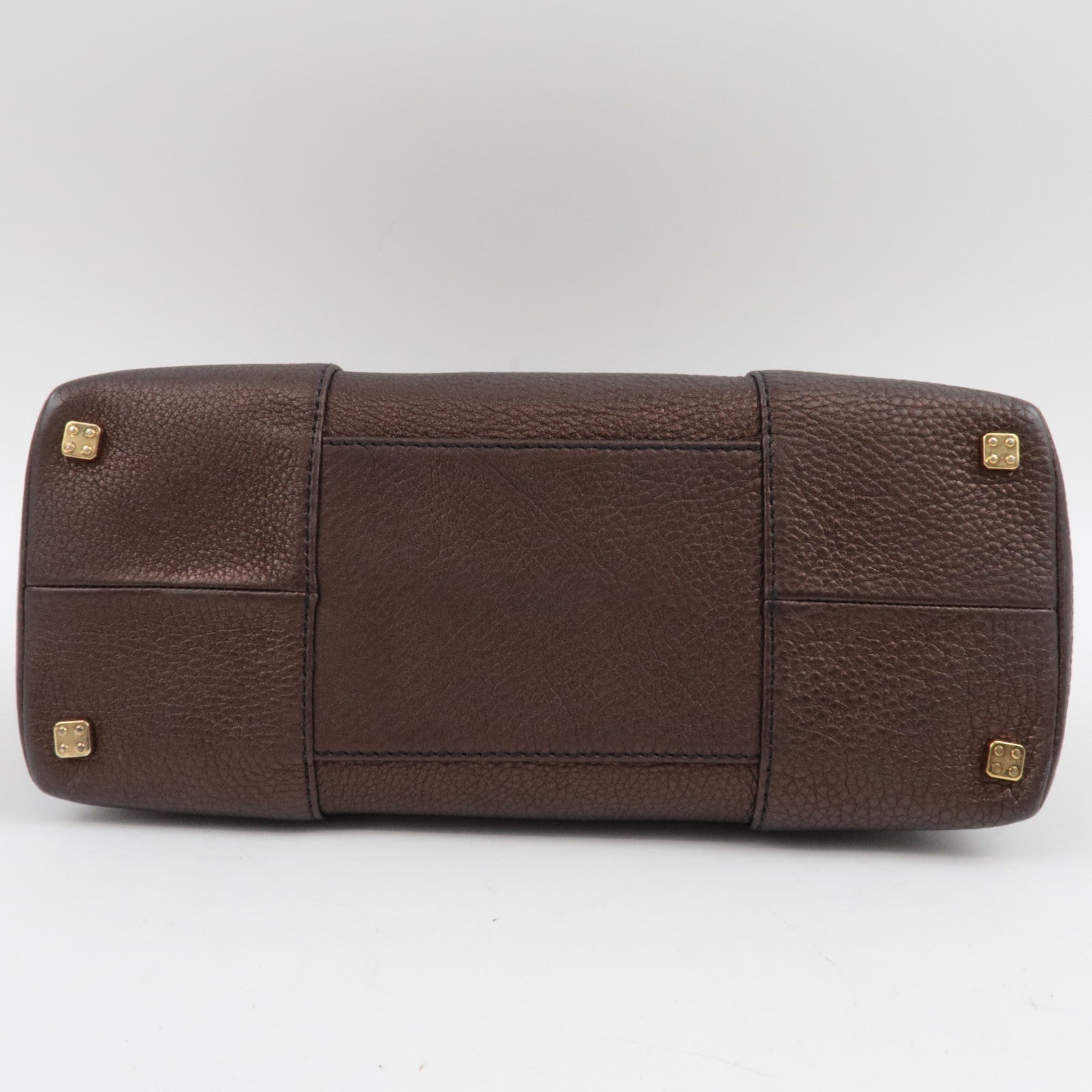 LOEWE Anagram Leather Amazona 28 Fusta Hand Bag Bronze *Crochette, Key Lock