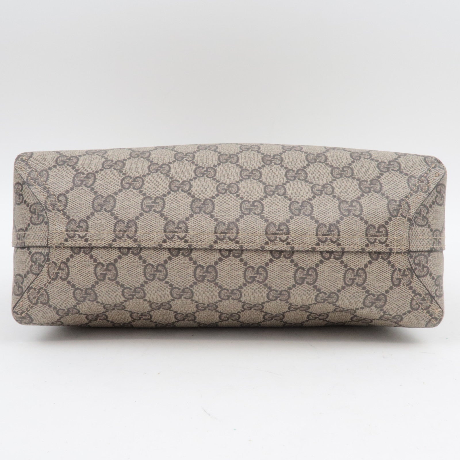 GUCCI GG Supreme Reversible Tote Bag Roze Beige 372613 *Naamlabel 