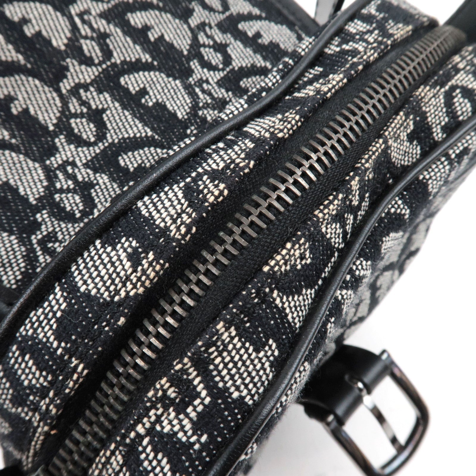 Christian Dior Trotter Mini Shoulder Bag Navy *Dust Bag