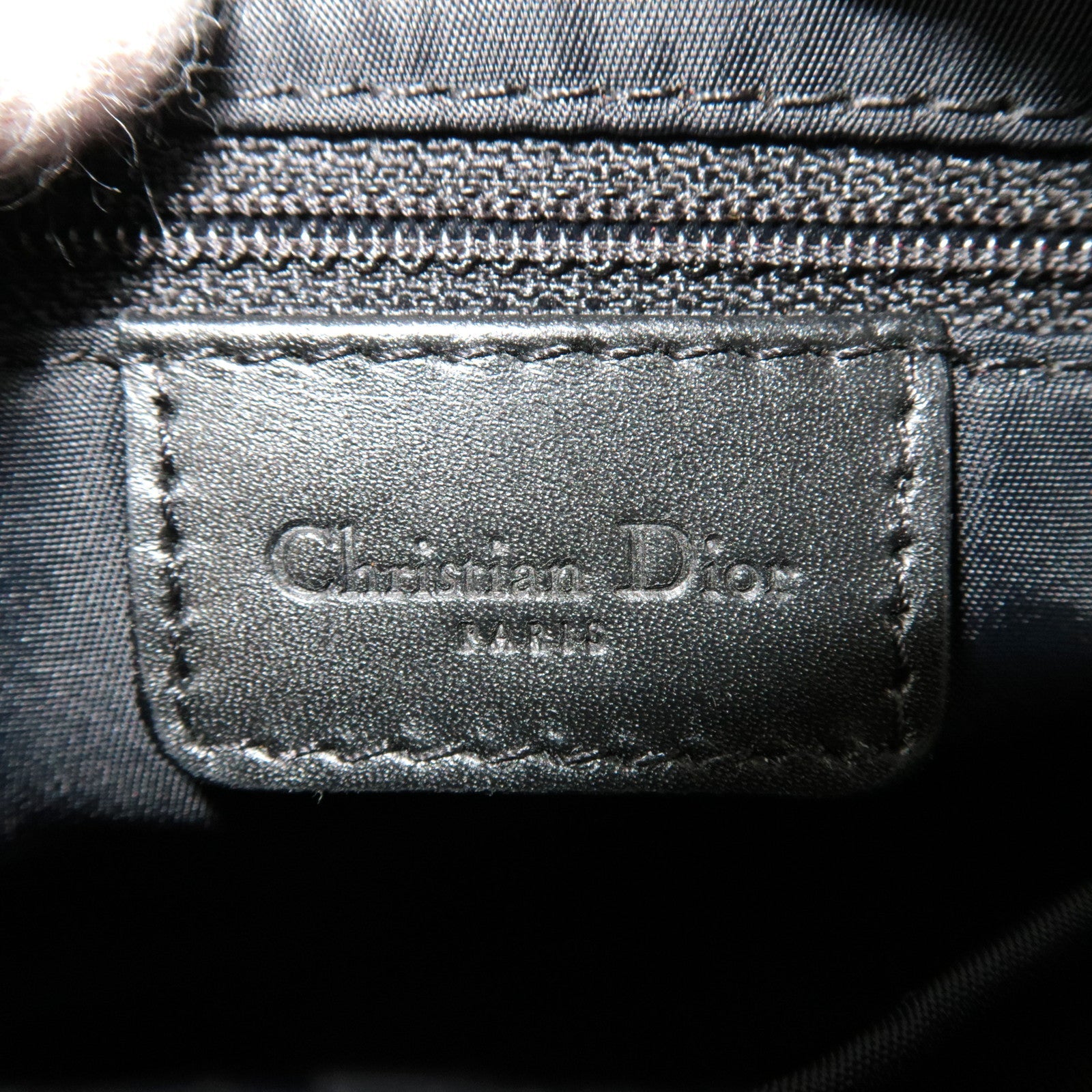 Christian Dior Trotter Mini Shoulder Bag Navy *Dust Bag