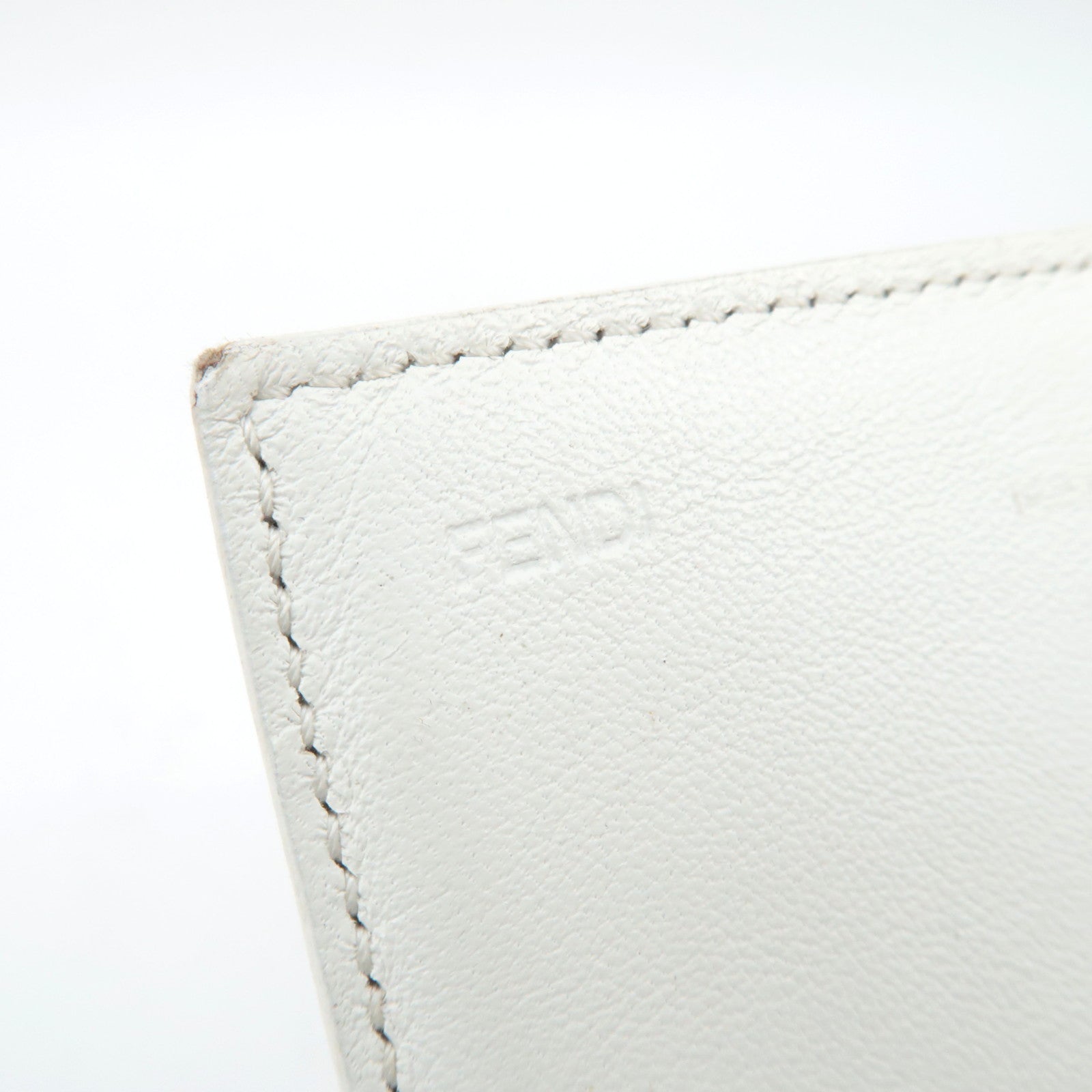 Fendi Zucchino Bi-Fold Lange Portemonnee PVC Leer Multicolor 8M0000 