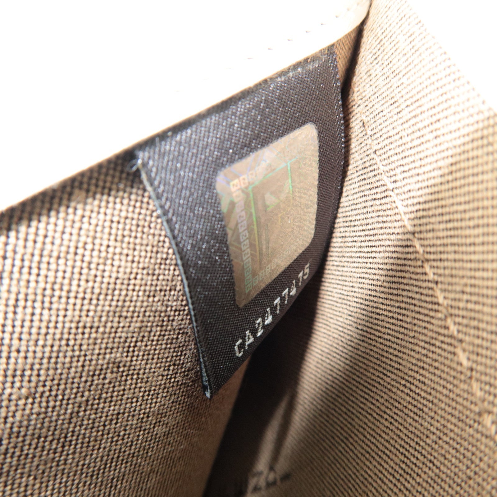 Fendi Zucchino Bi-Fold Lange Portemonnee PVC Leer Multicolor 8M0000 