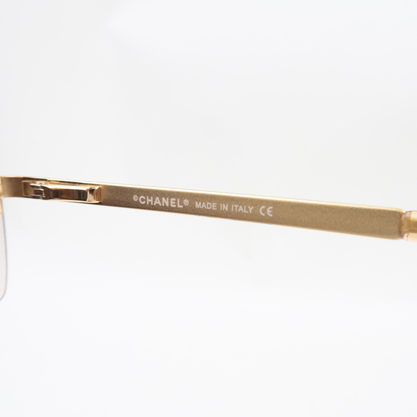 CHANEL Cocomark Strass Zonnebril 4092-B 62□15 *Doos, etui, stofzak 